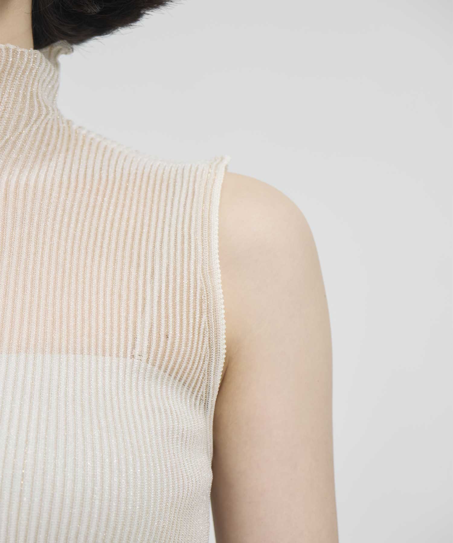 HYPHA LUCENT GLITTER SLEEVELESS TOP CFCL