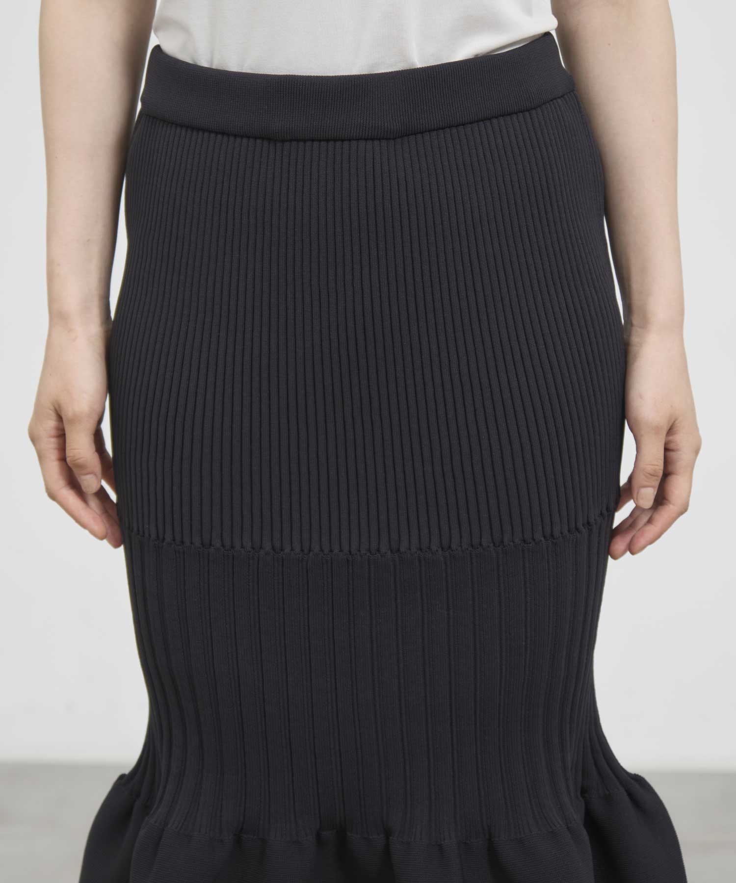 FLUTED MERMAID SKIRT CFCL