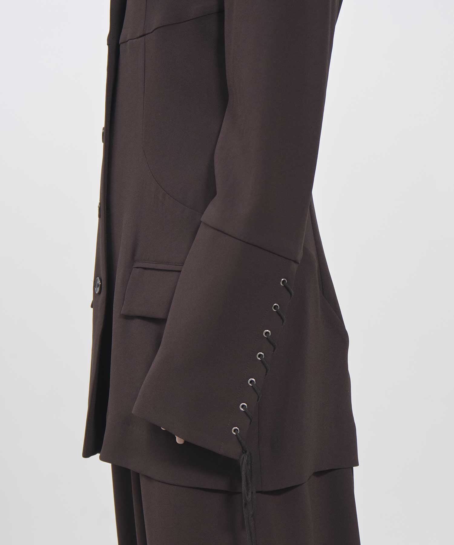 Crepe shirt jacket FETICO