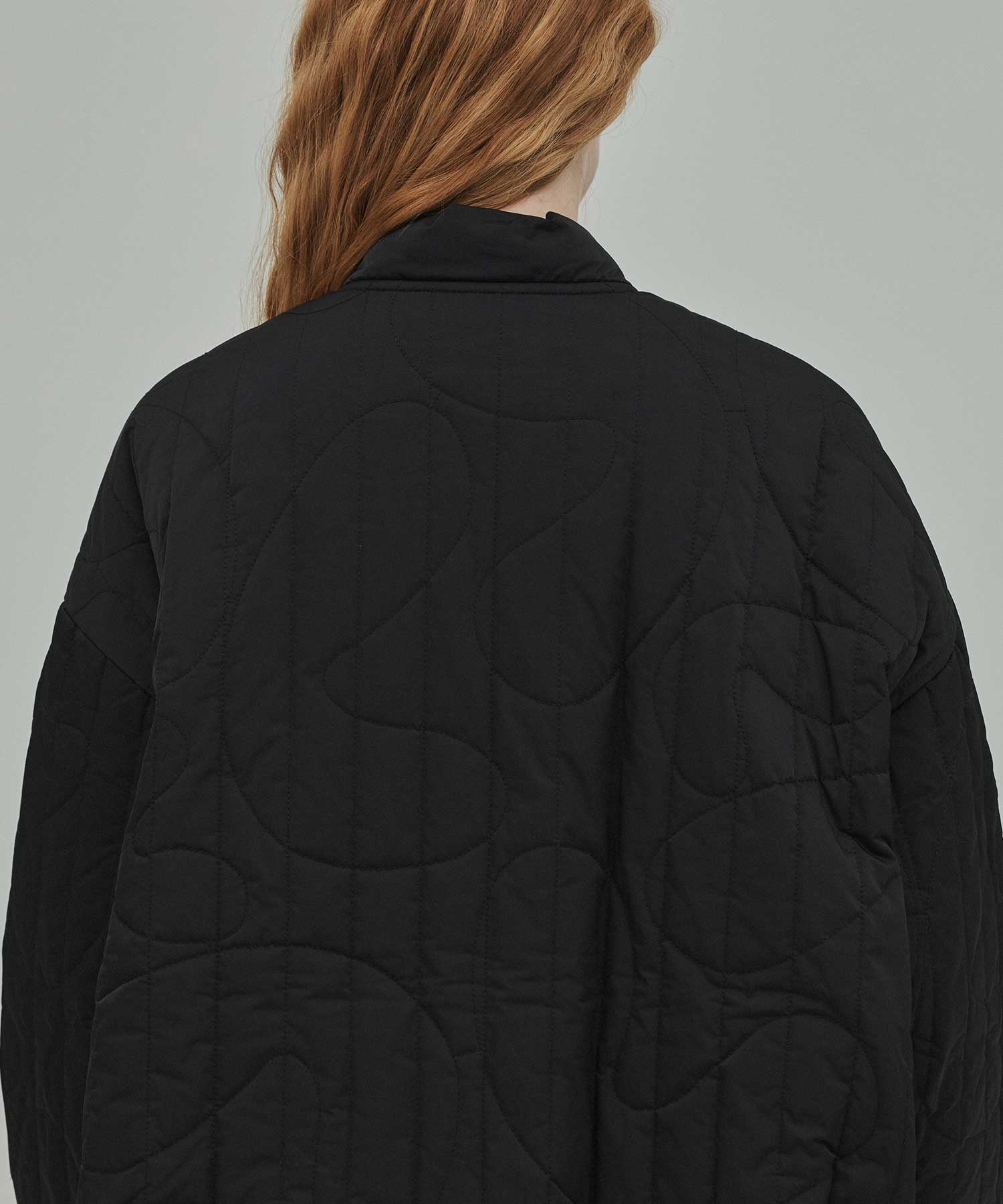 CHAIR QUILTING BIG-JAKET ENFOLD