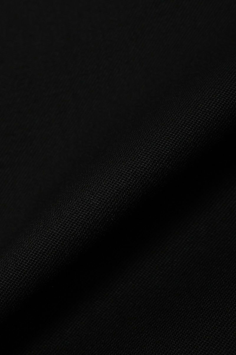 BLACK FORMAL NO COLLAR JACKET CINOH