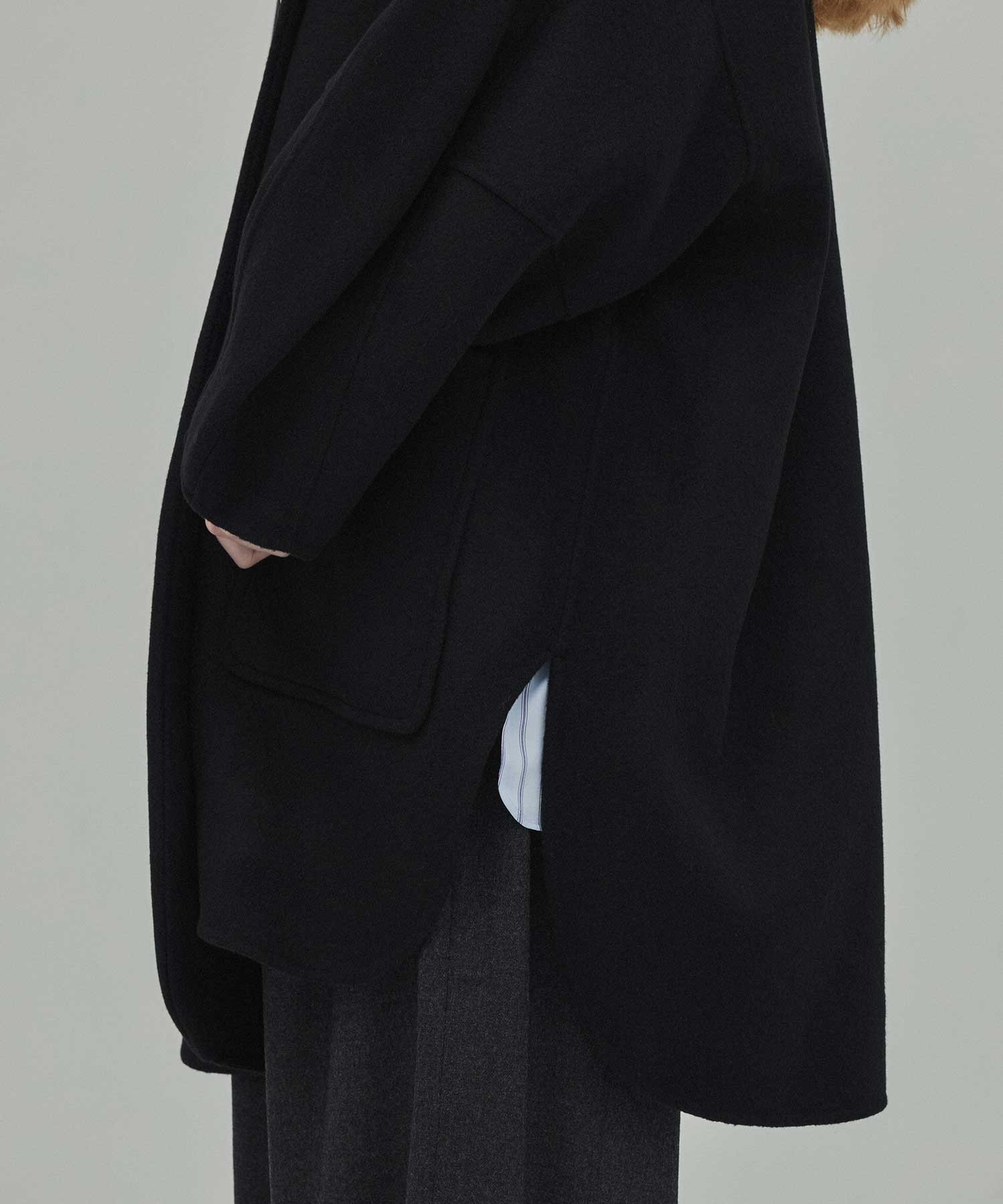 ジャケット・アウター CIRCLE MODS-COAT 300IA230-2181 CIRCLE MODS-COAT(36 BLACK): ENFOLD: WOMENS｜THE TOKYO ONLINE STORE