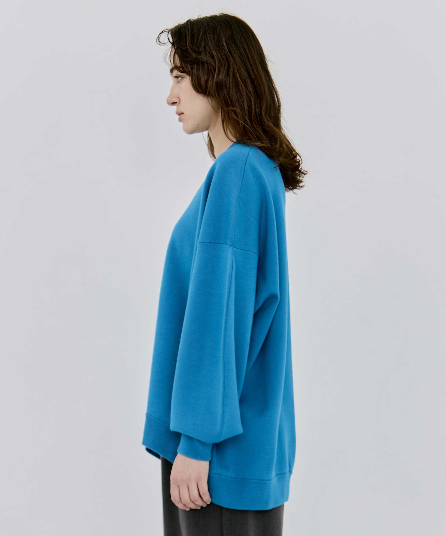 DOUBLE-FACE PULLOVER ENFOLD