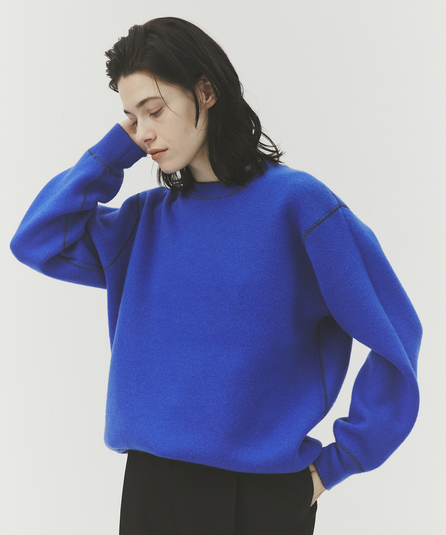 CASHMERE REVERSIBLE PULLOVER THE TOKYO