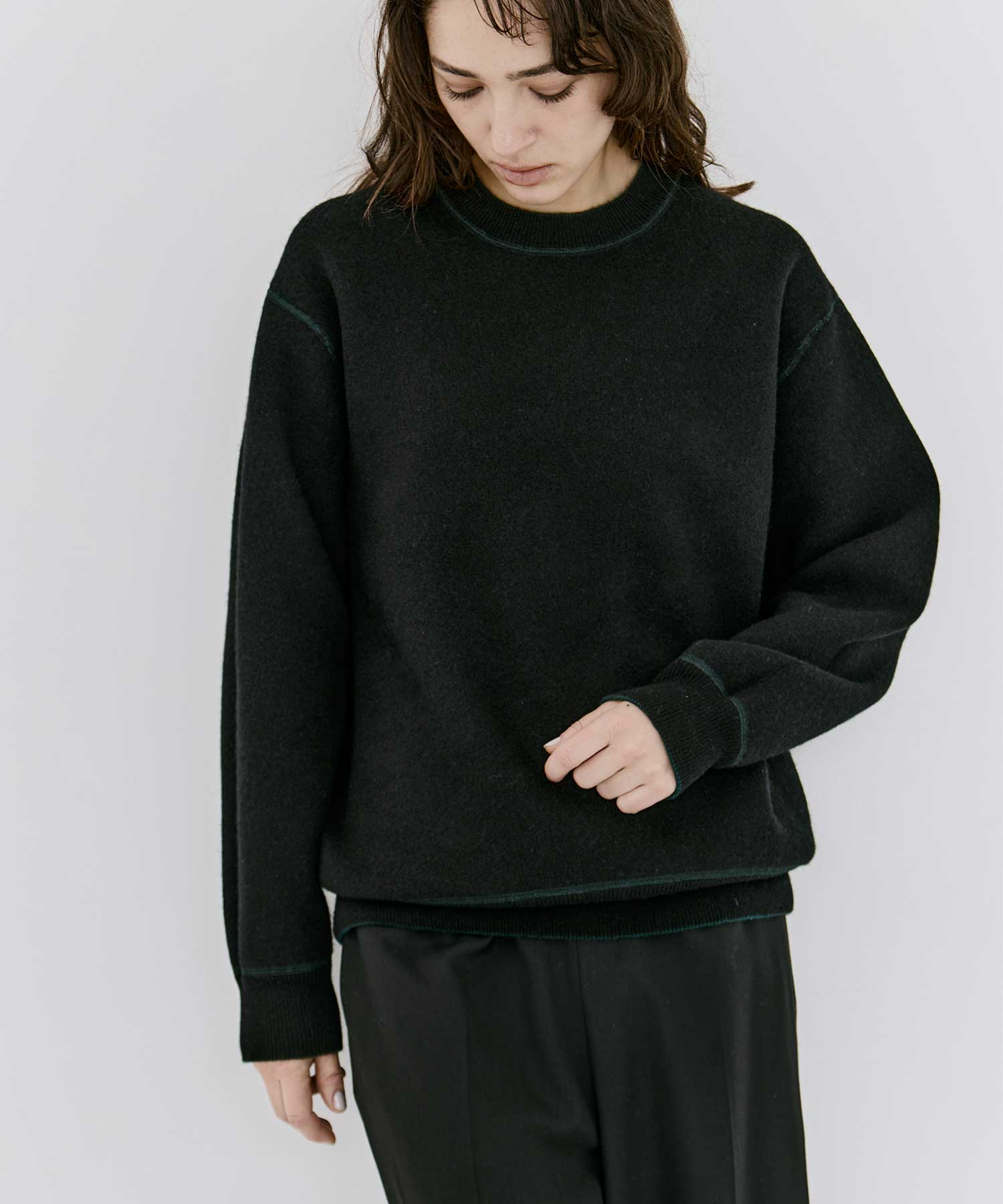 CASHMERE REVERSIBLE PULLOVER THE TOKYO