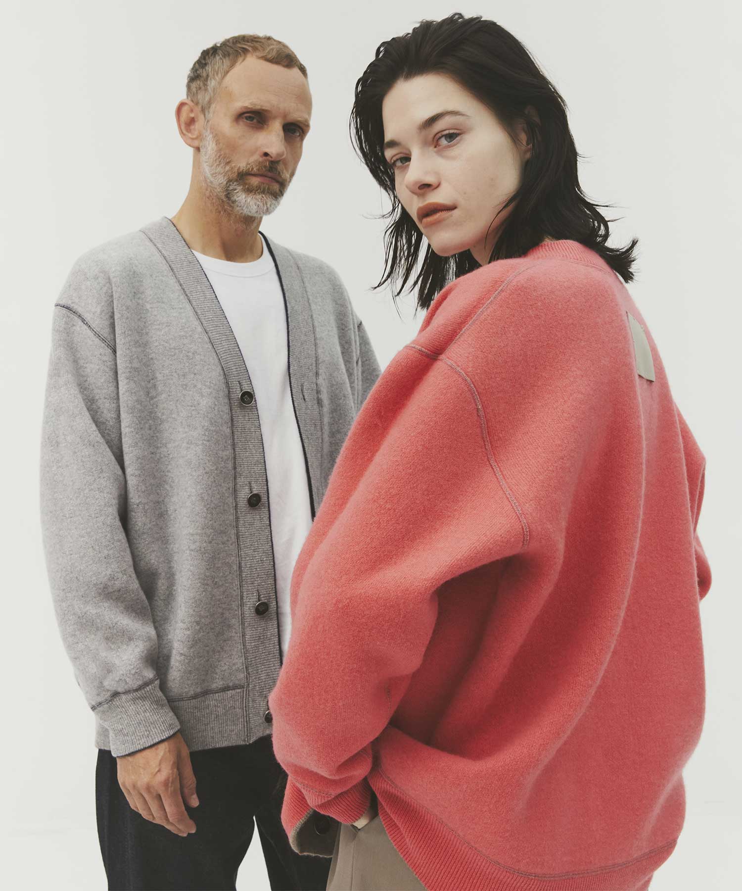 CASHMERE REVERSIBLE CARDIGAN THE TOKYO