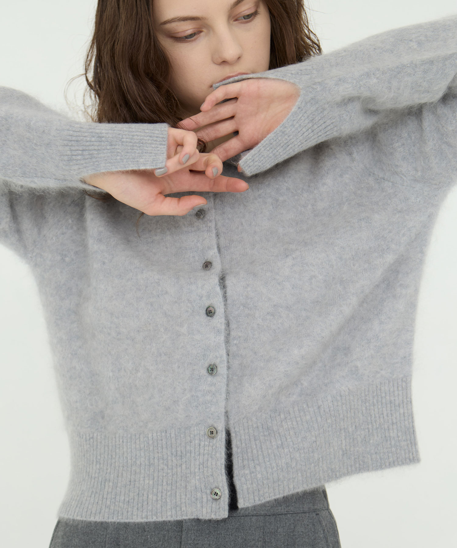 別注 CASHMERE CARDIGAN CINOH