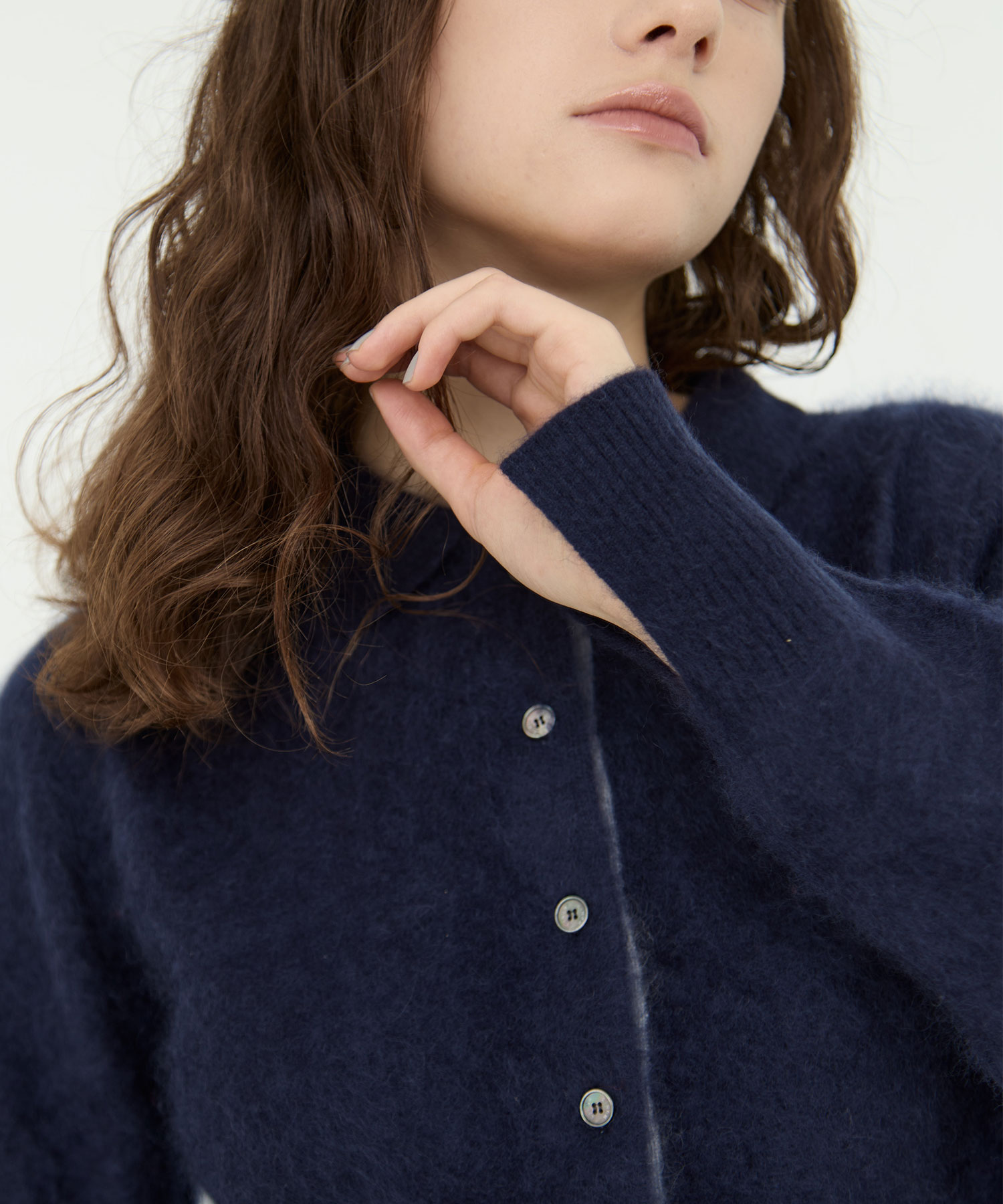 別注 CASHMERE CARDIGAN CINOH
