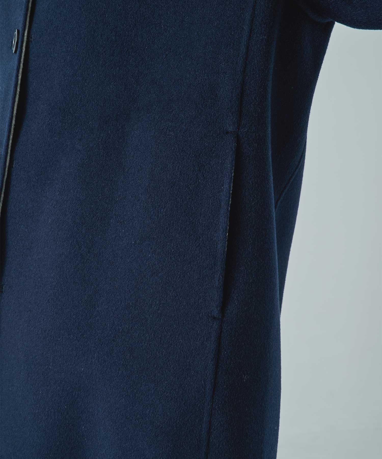 CASHMERE/SILK/WOOL SHORT COAT THE TOKYO