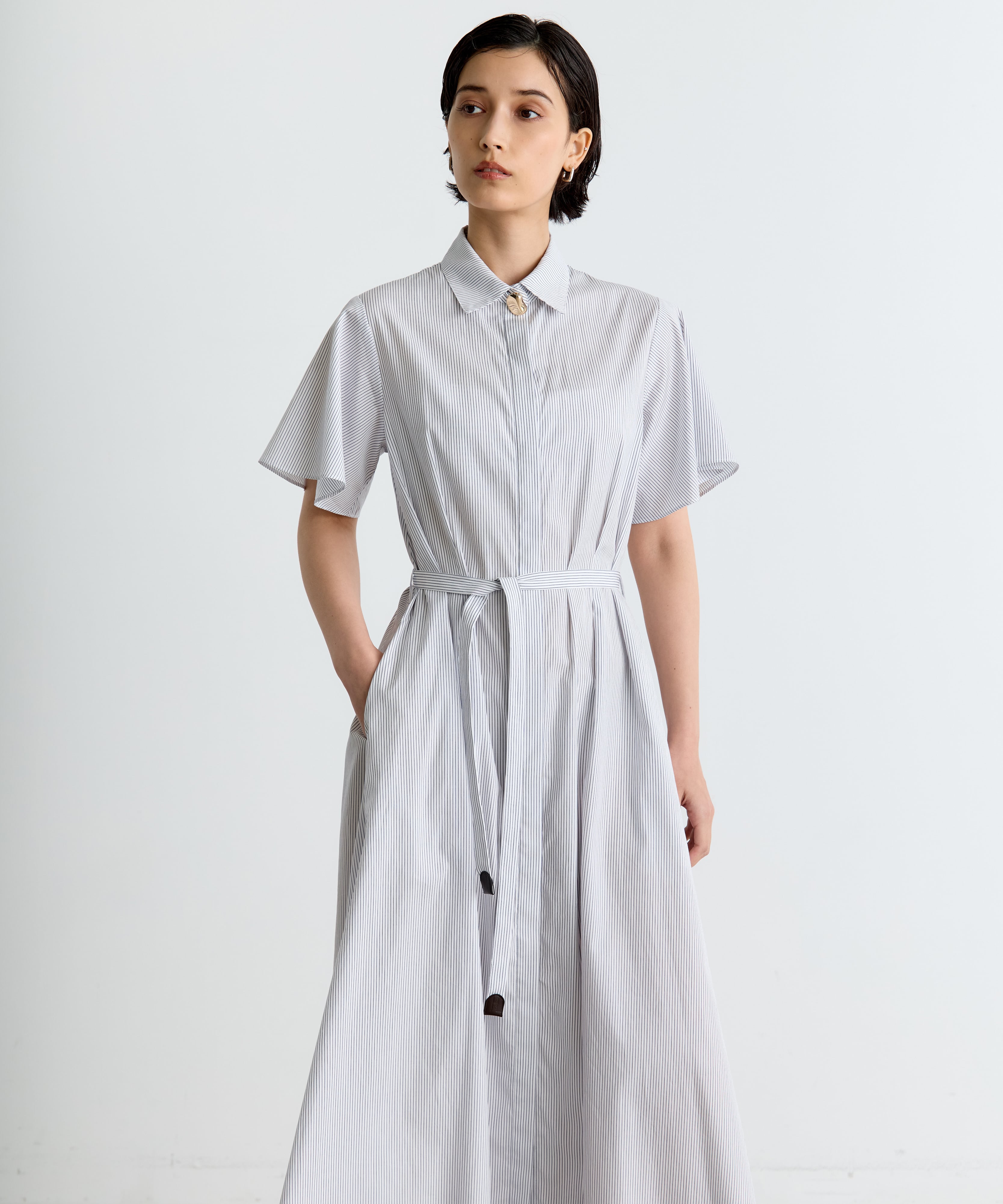 Drape Sleeve Dress THE TOKYO