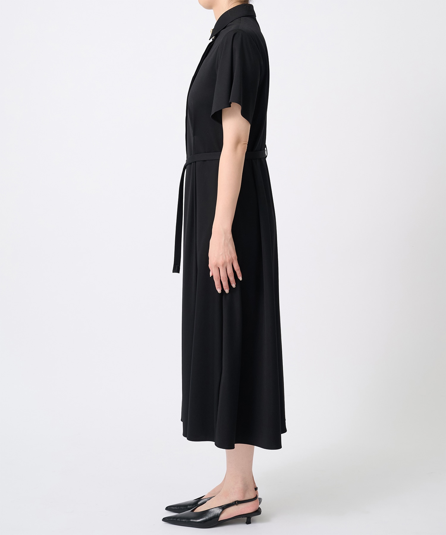 Drape Sleeve Dress THE TOKYO