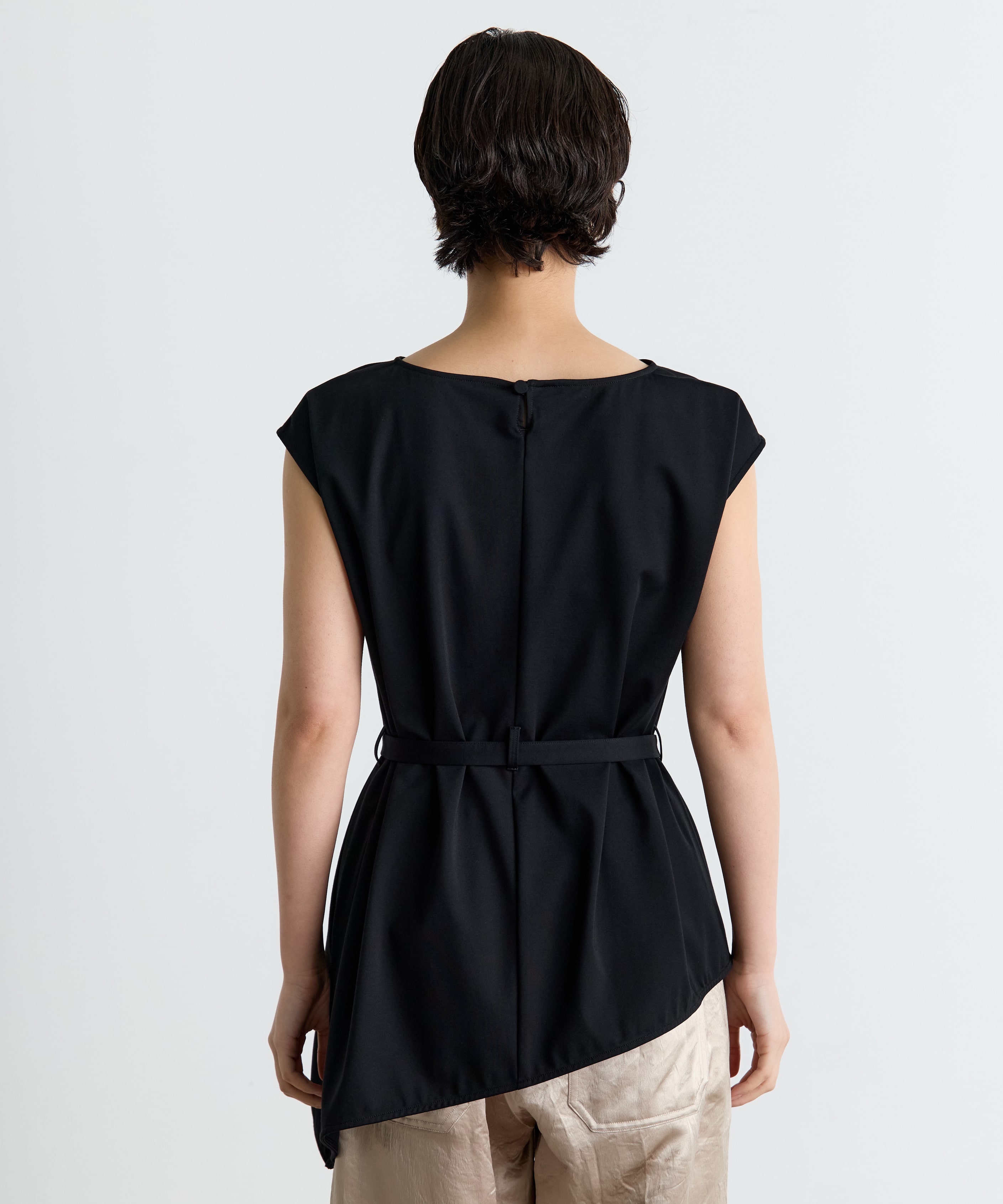 French Sleeve Asymmetry Tops THE TOKYO
