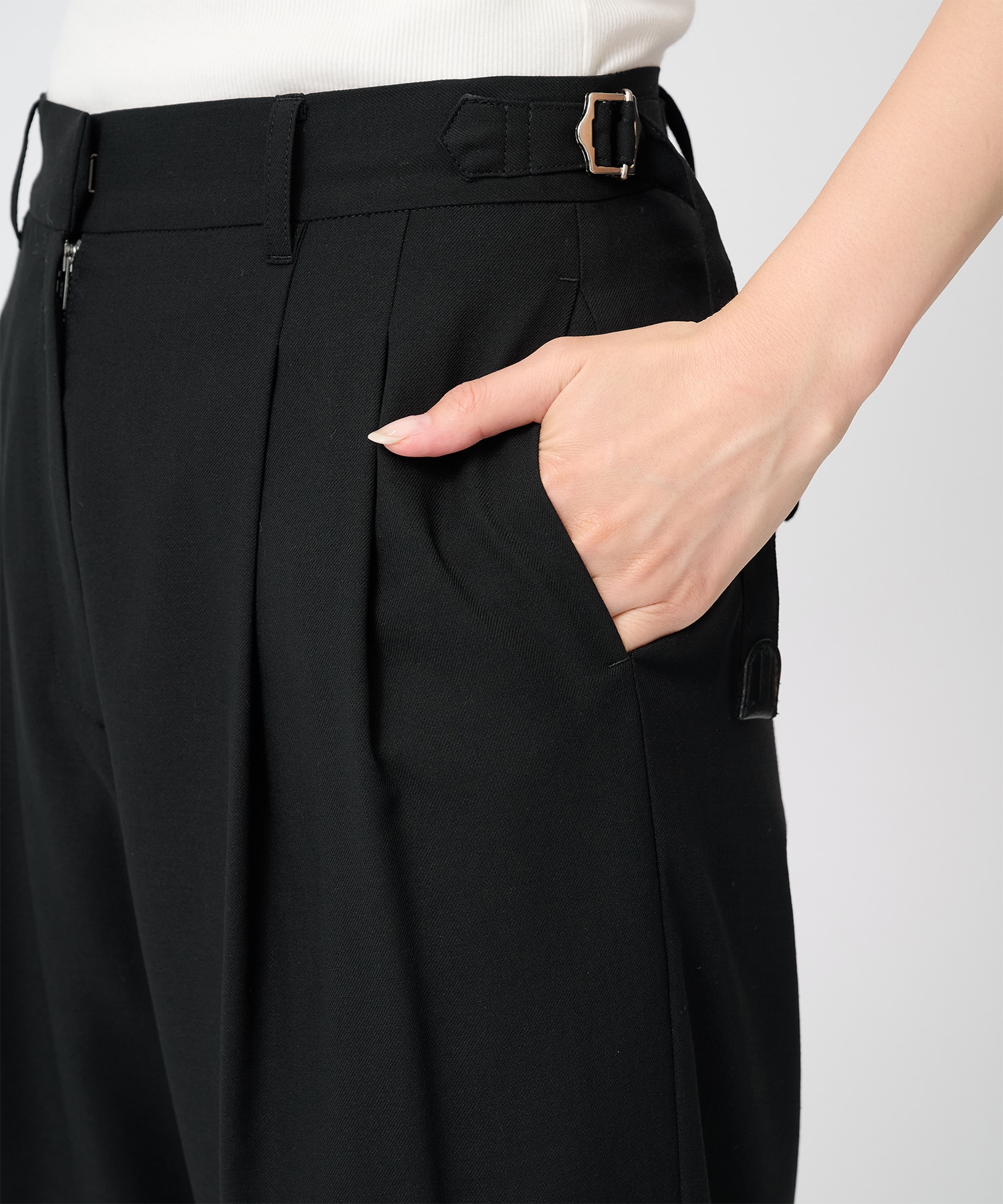 Waist Design Wide Pants THE TOKYO