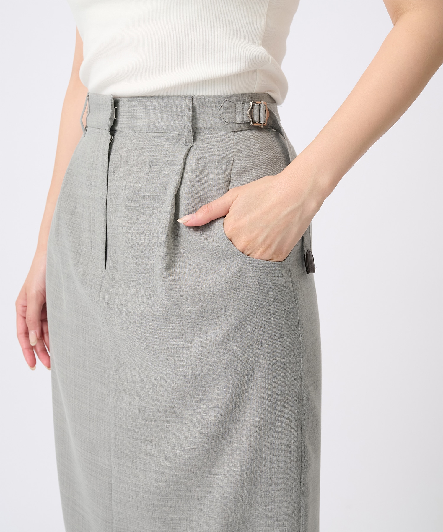 Waist Design Tight Skirt THE TOKYO