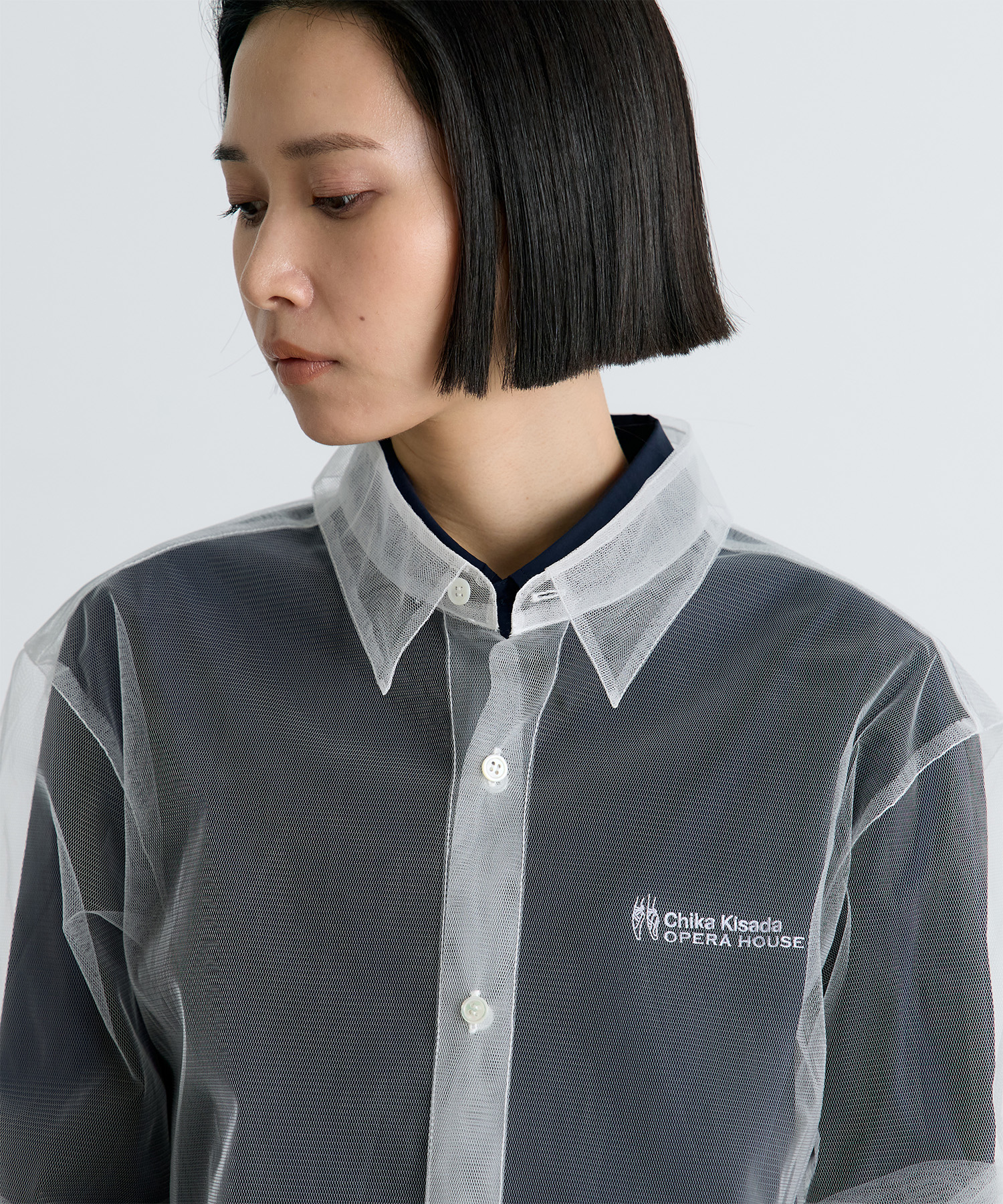 別注 Tulle Shirt Chika Kisada