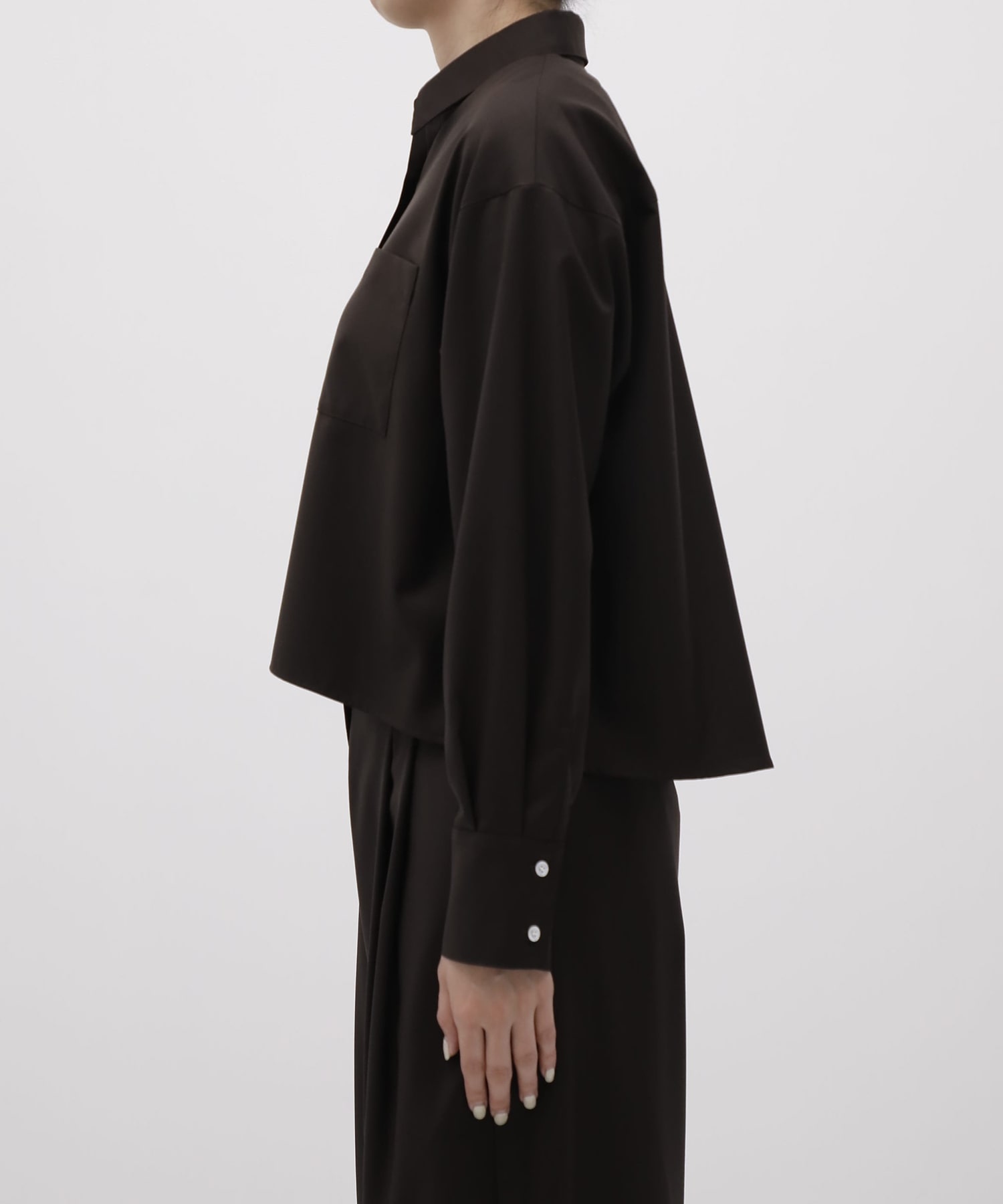 Short A-line L/S Shirt THE TOKYO