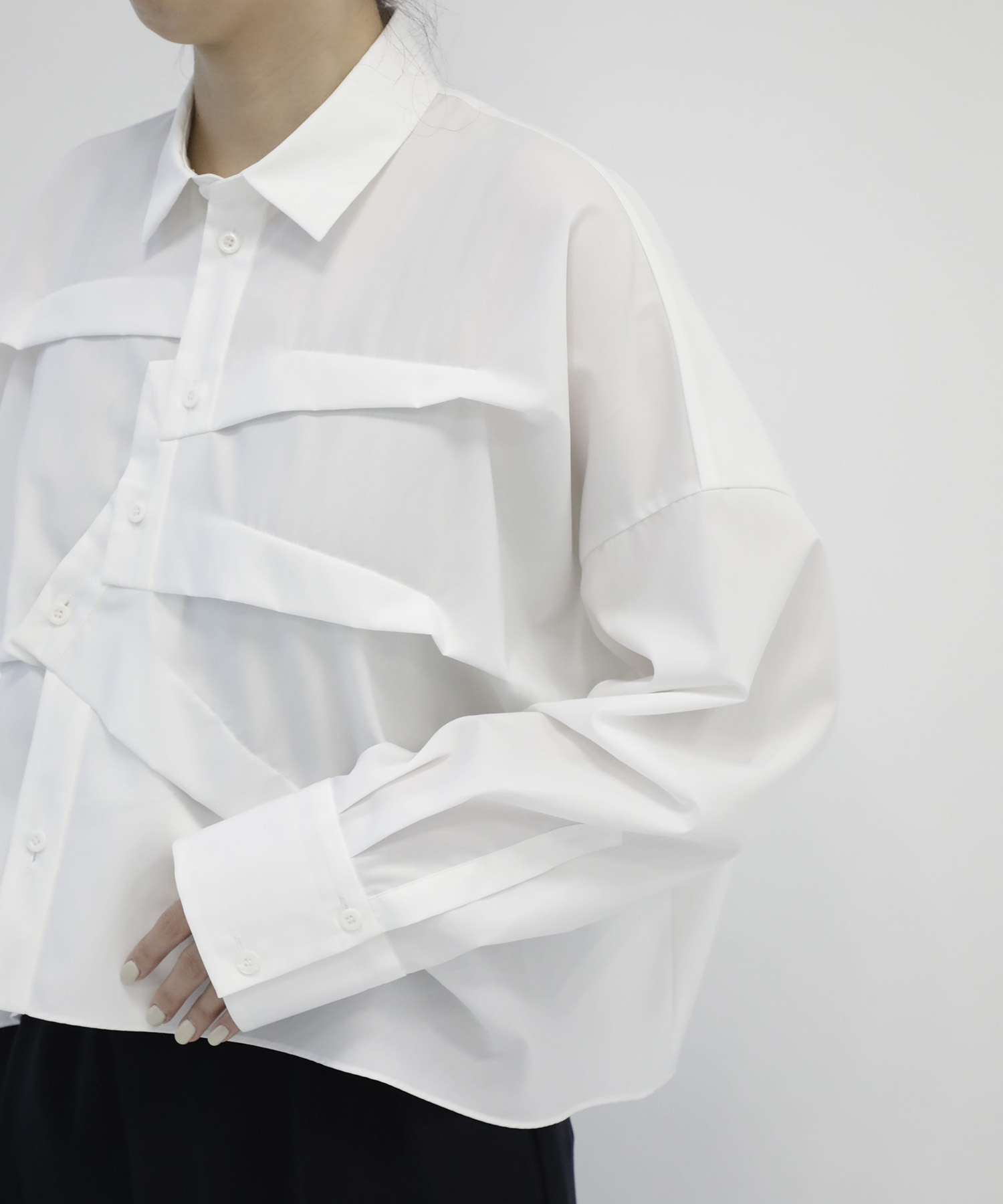TUCK WIDE SHIRT ENFOLD