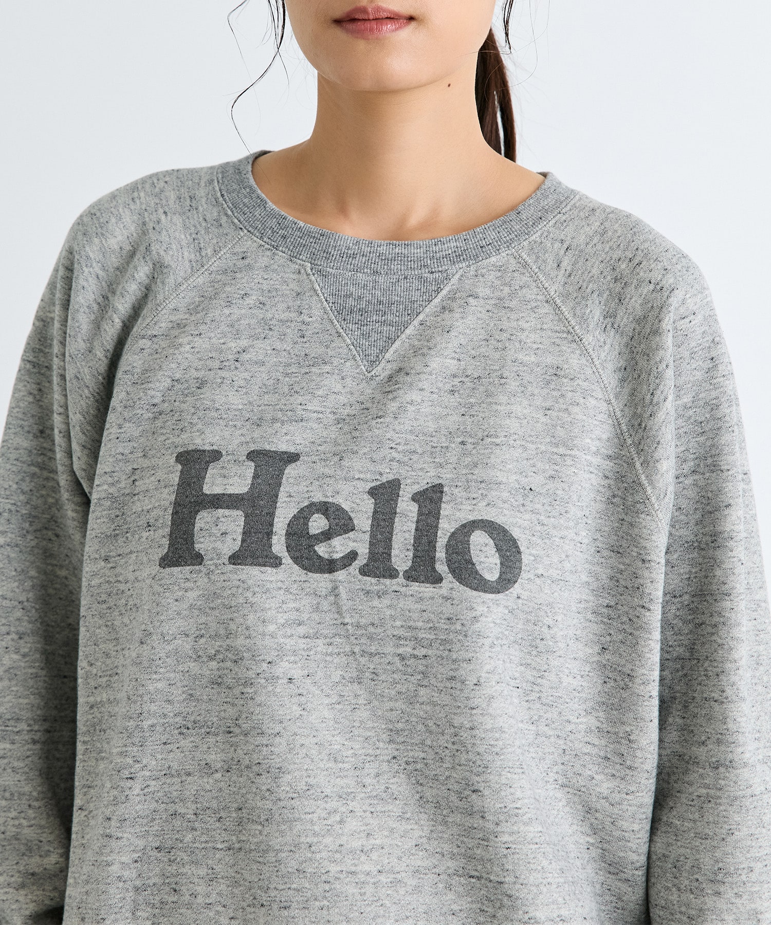 HELLO SWEAT L/S URAKE MADISONBLUE