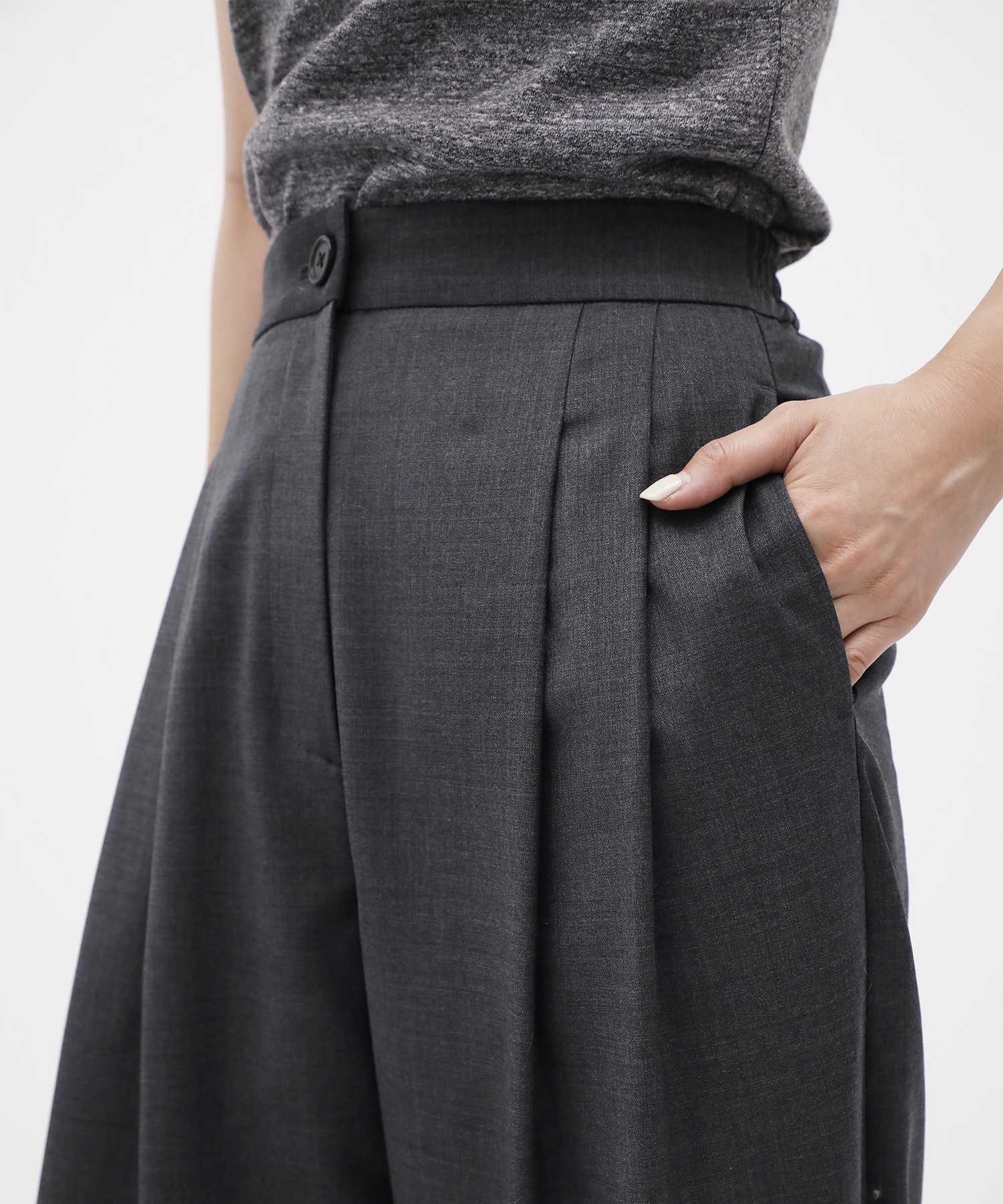 Curve Wide Pants THE TOKYO