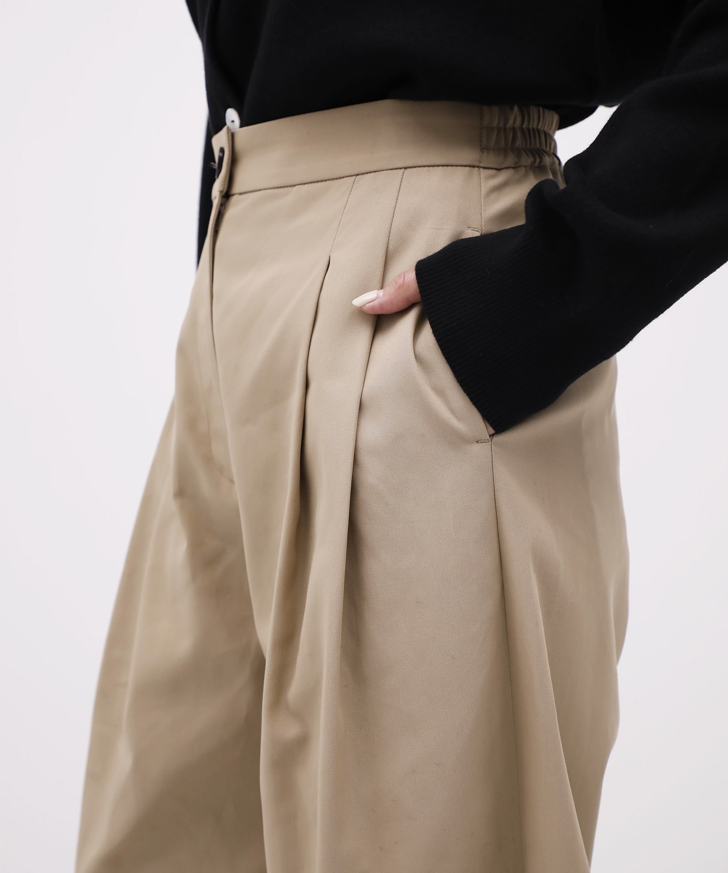 Curve Wide Pants THE TOKYO