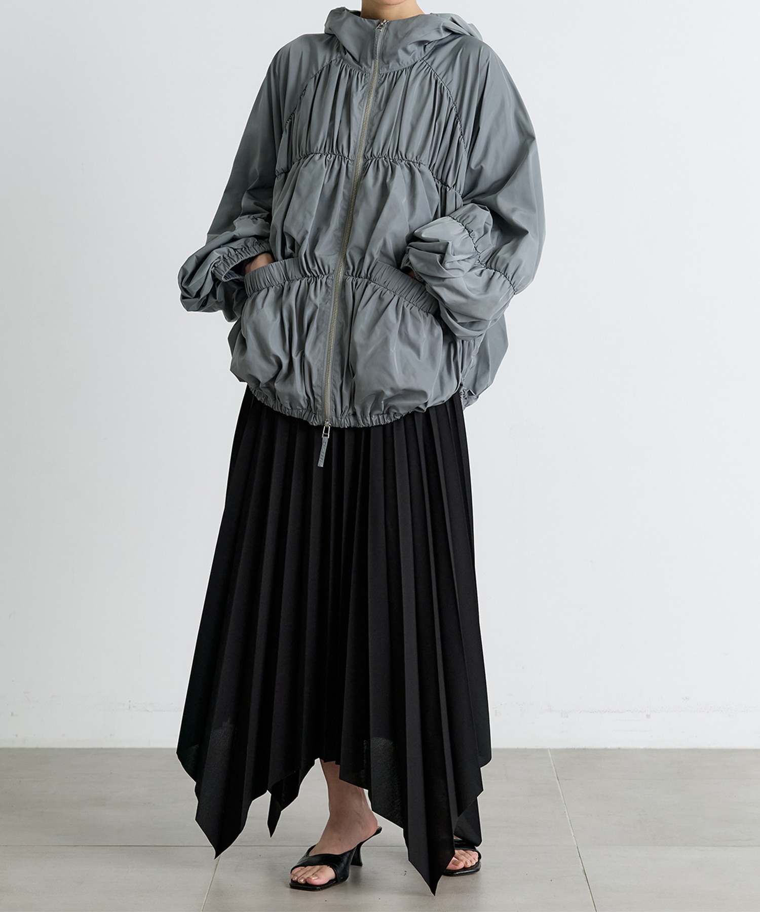RAIN-CLOUD BLOUSON ENFOLD