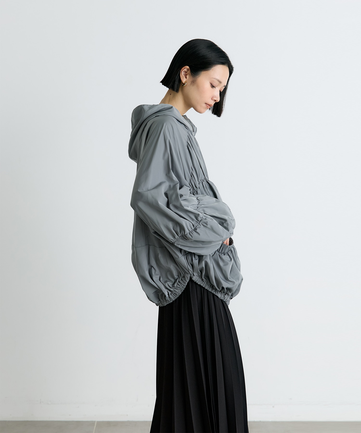 RAIN-CLOUD BLOUSON ENFOLD