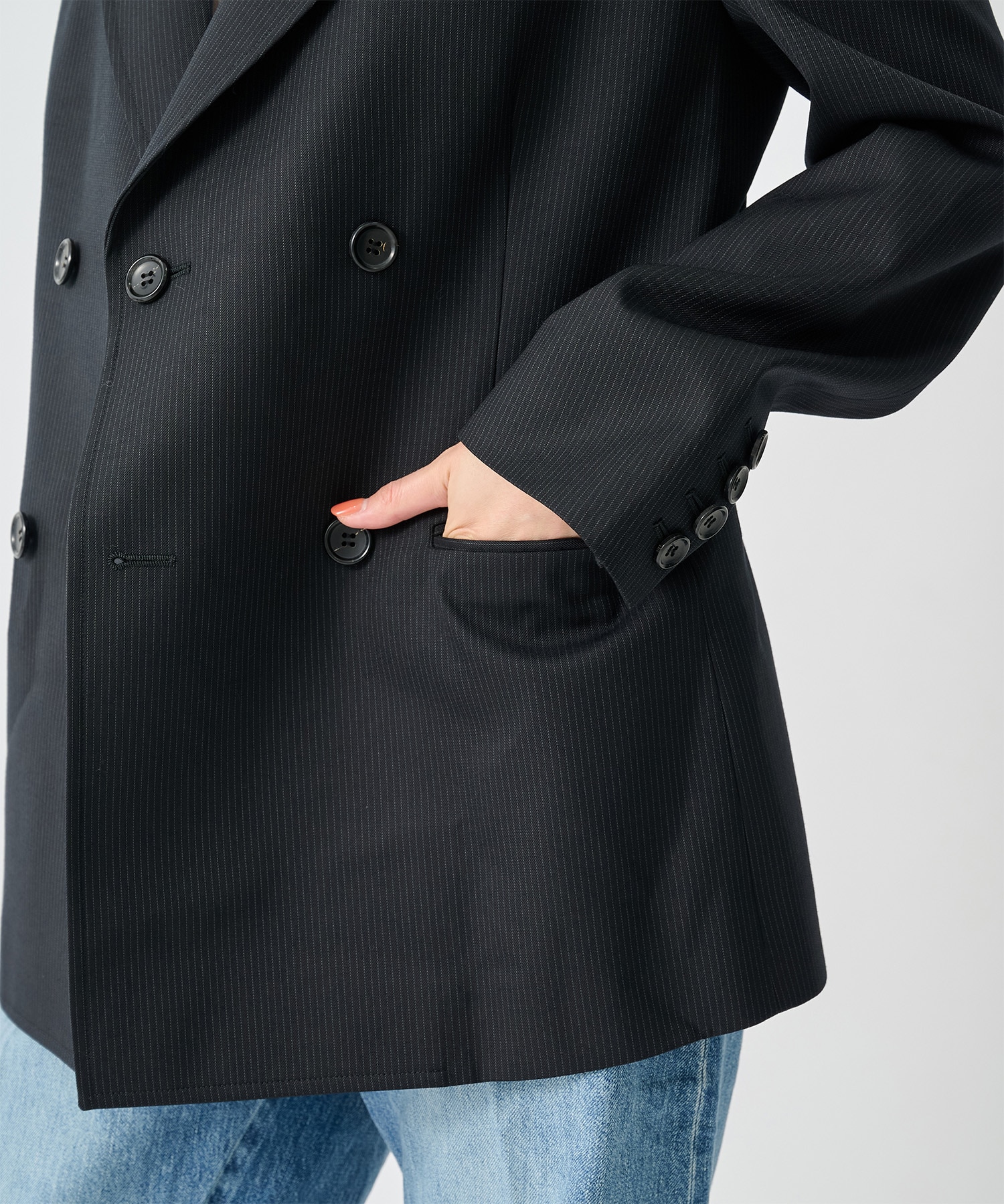 JR-J016-051 Stripe Jacket JUNYA WATANABE