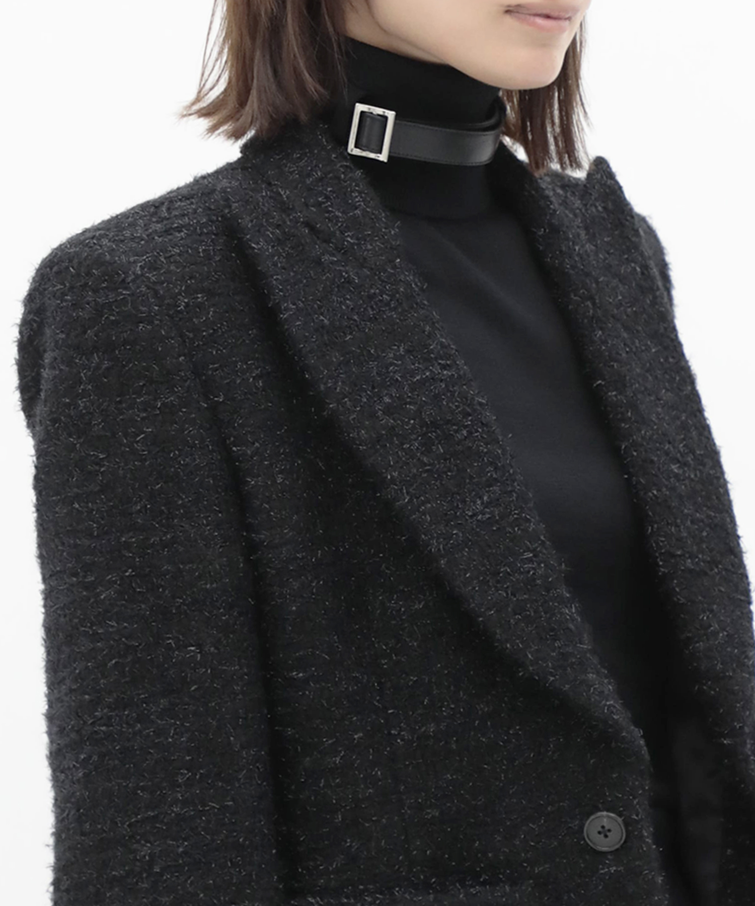 Square-Shoulder Tailored Jacket KEISUKEYOSHIDA
