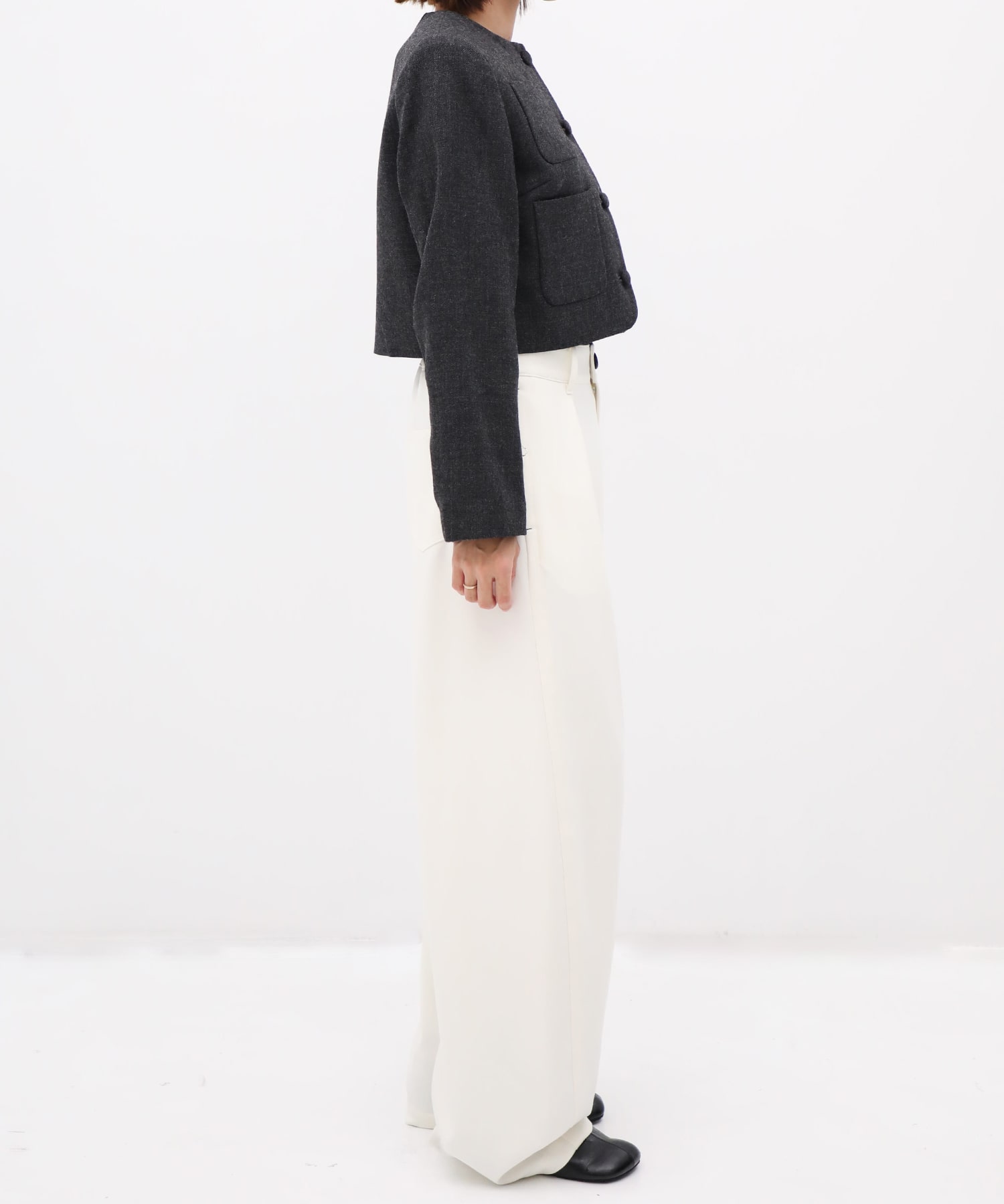 Wool Boxy Jacket CITY TOKYO