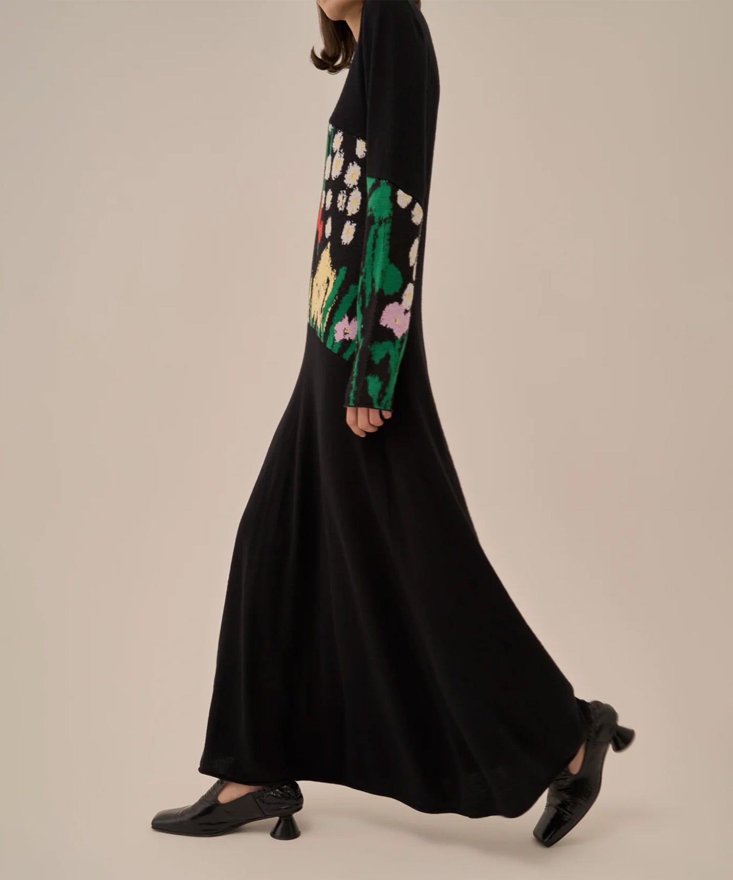 Sabi knit dress AKIRANAKA