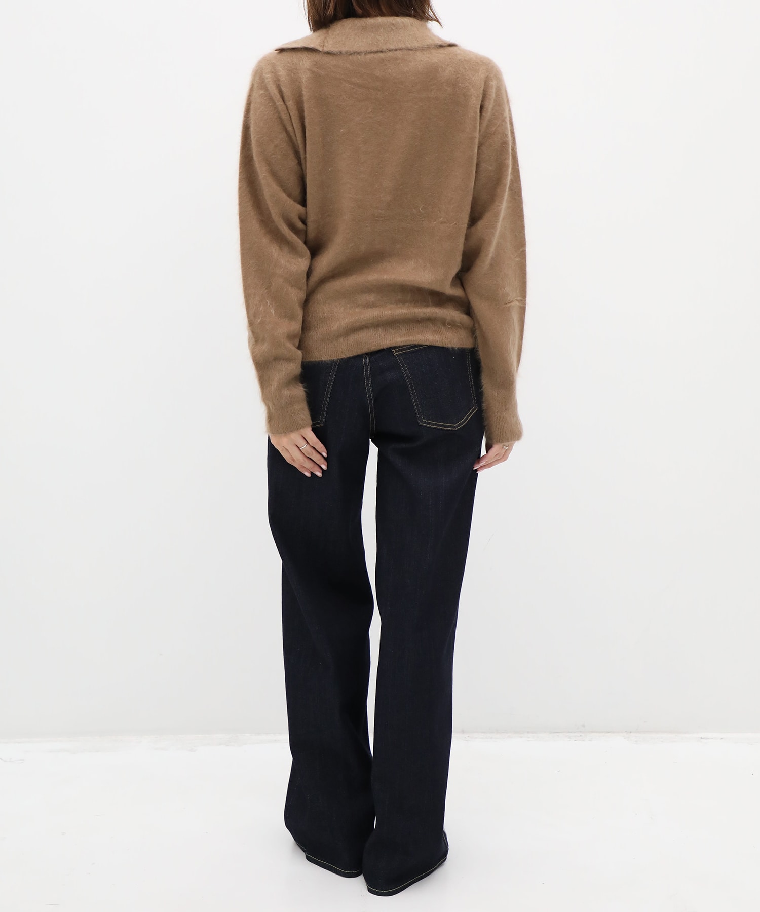 ROYAL CASHMERE FUR SKIPPER POLO ATON