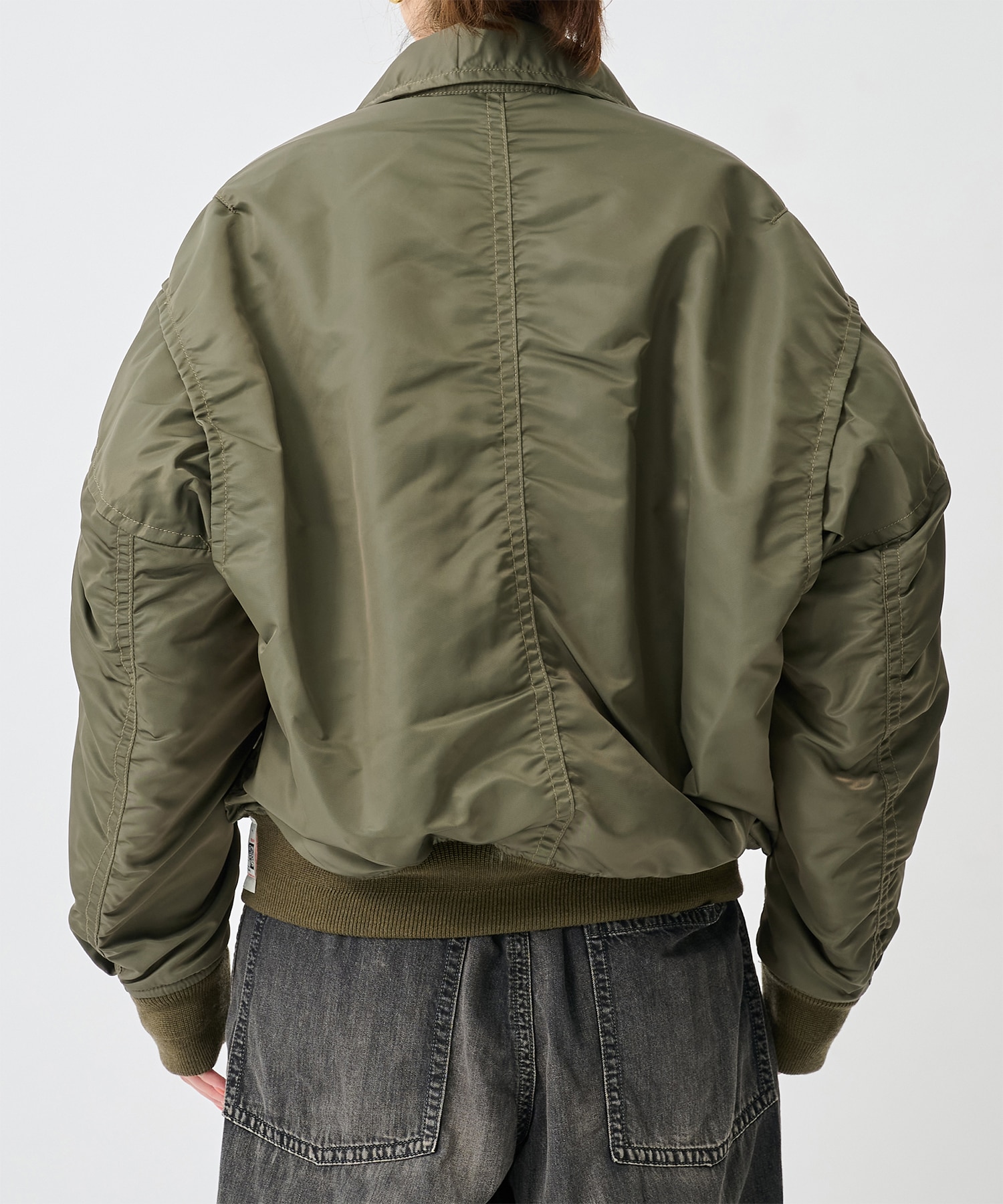 LAYERED BOMBER JACKET Maison MIHARA YASUHIRO