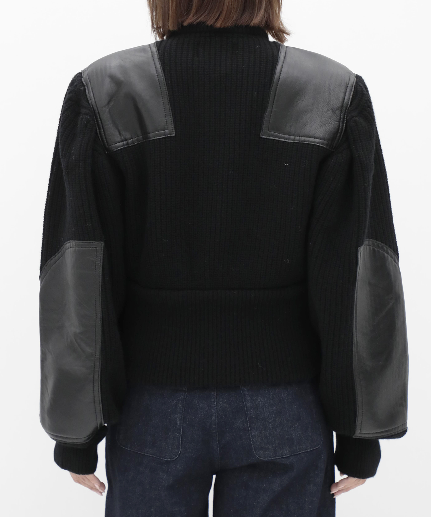 Balloon-Sleeve Driver Knit KEISUKEYOSHIDA