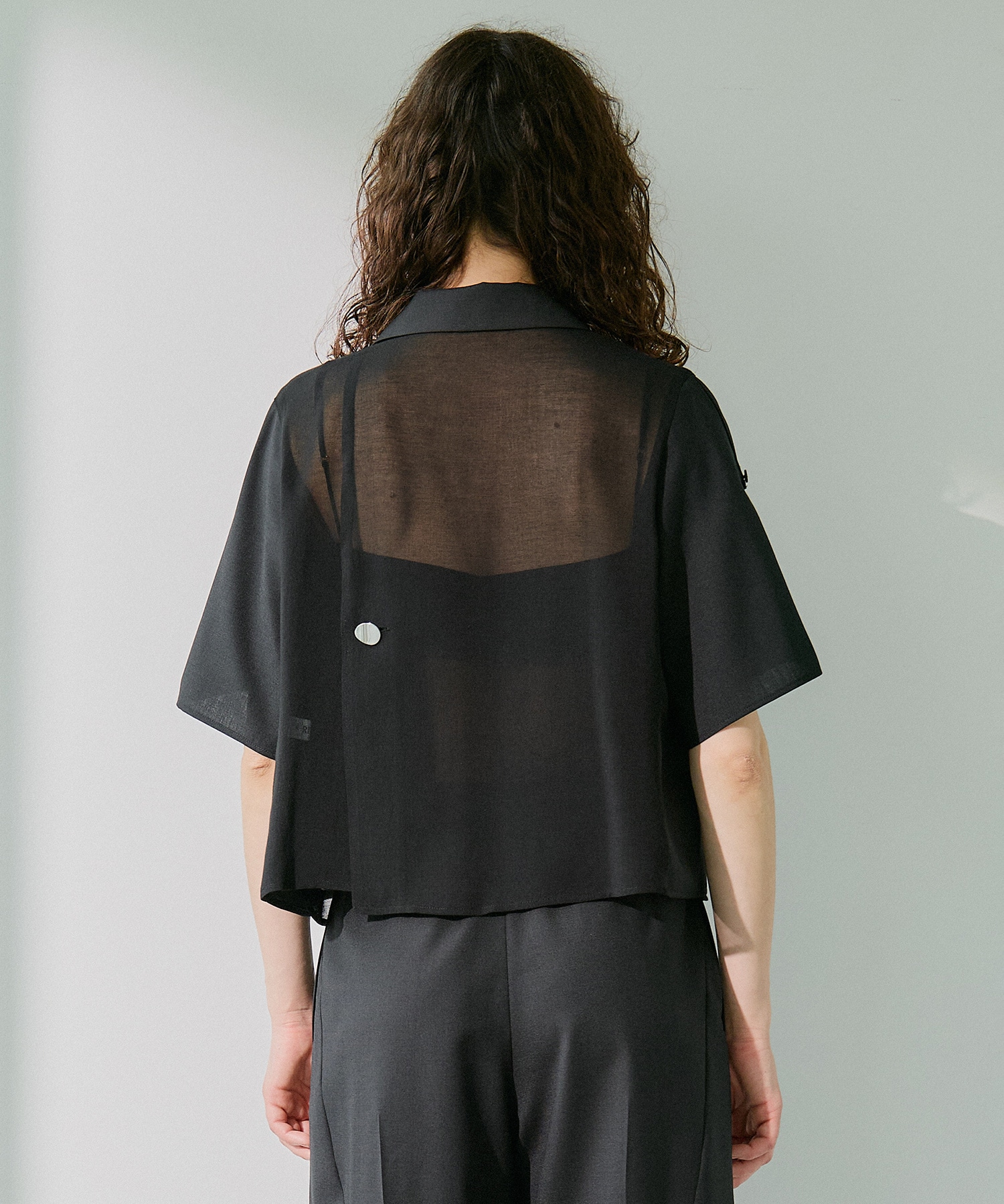 Open Collar Combi Shirts RITAN