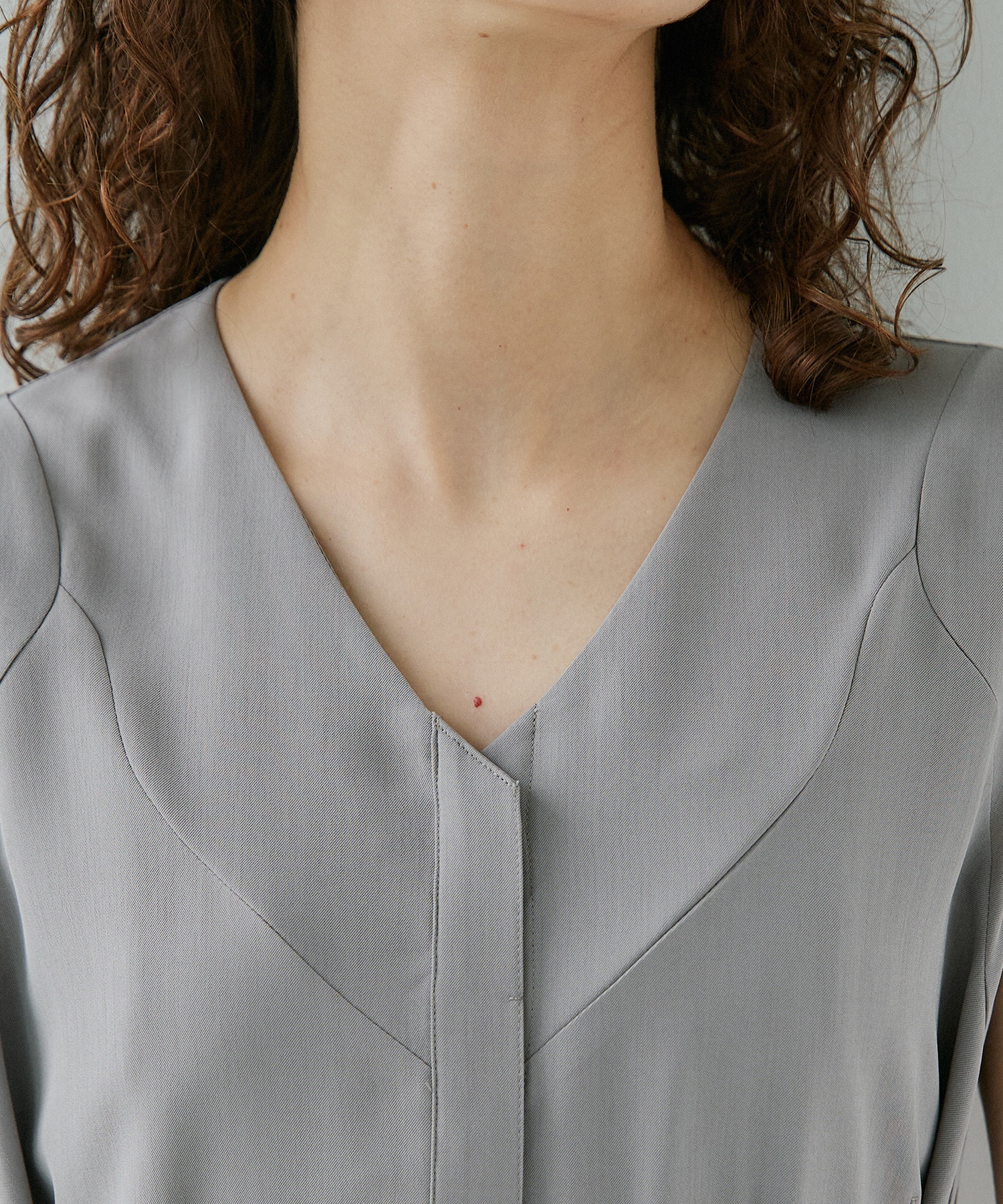 Adjust Shirt Onepiece RITAN