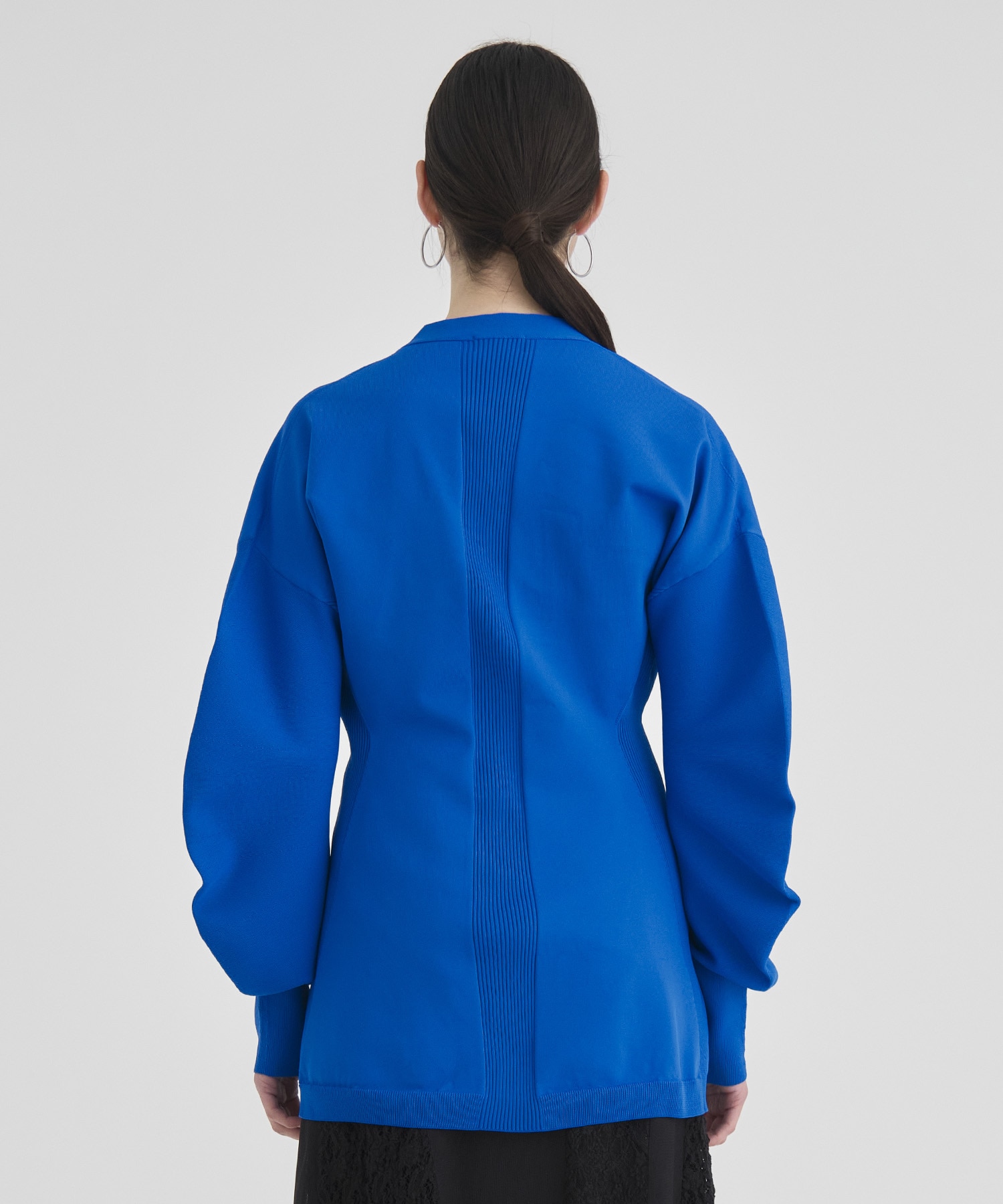 Arch Sleeve Knit Cardigan RITAN