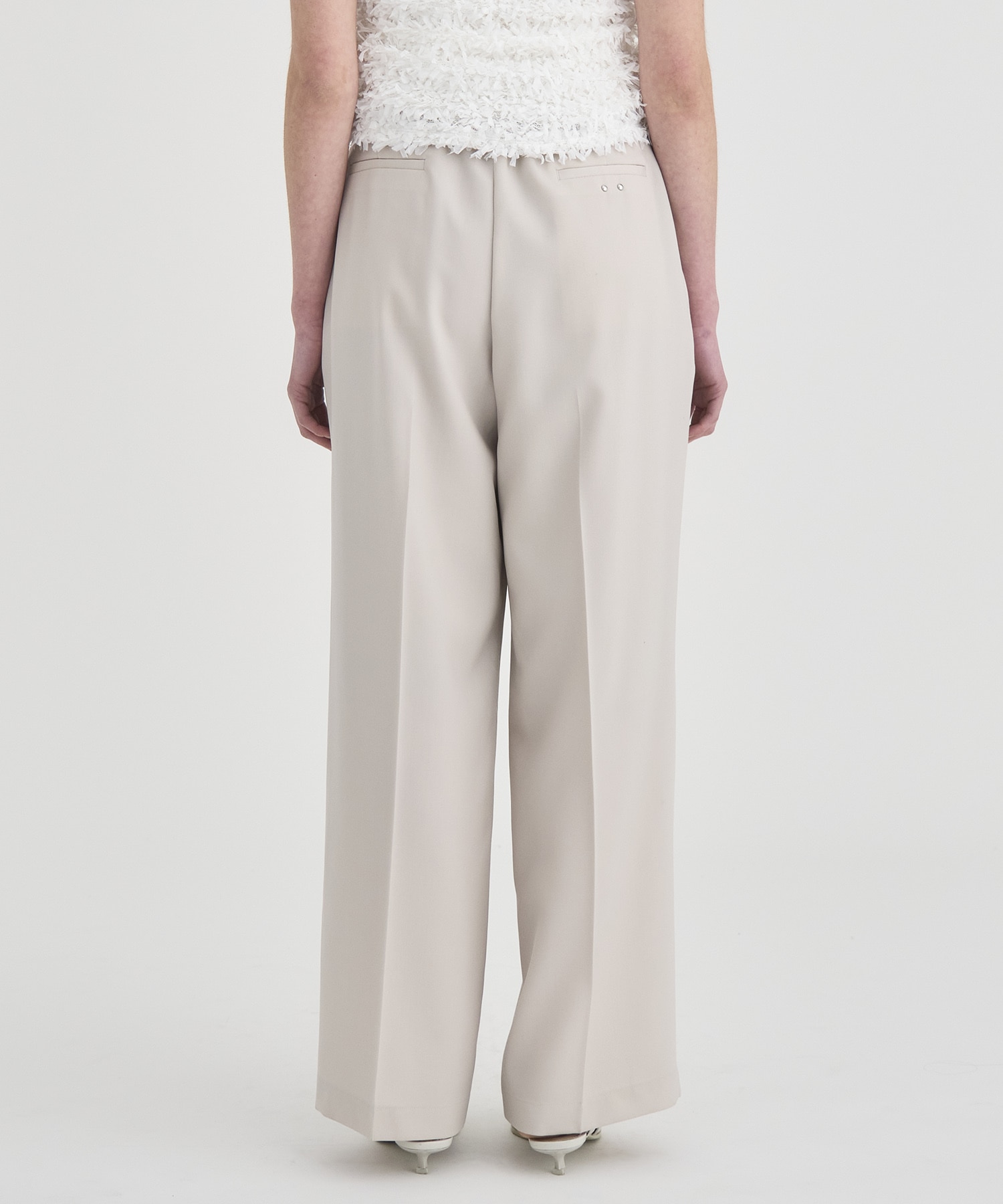 Double Tack Wide Pants RITAN