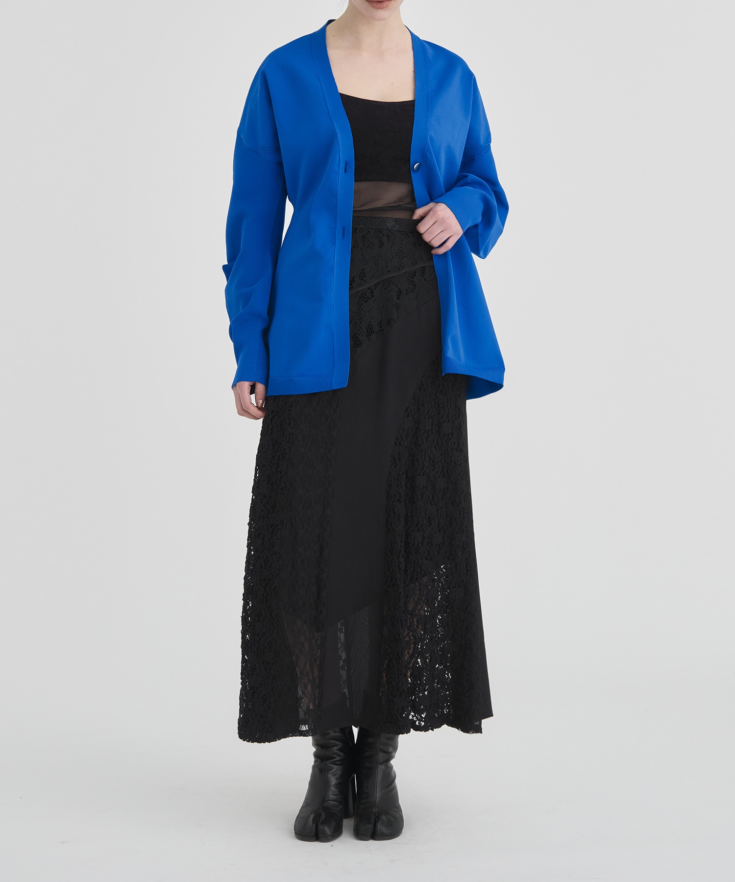 Slant Asym Lace Skirt RITAN