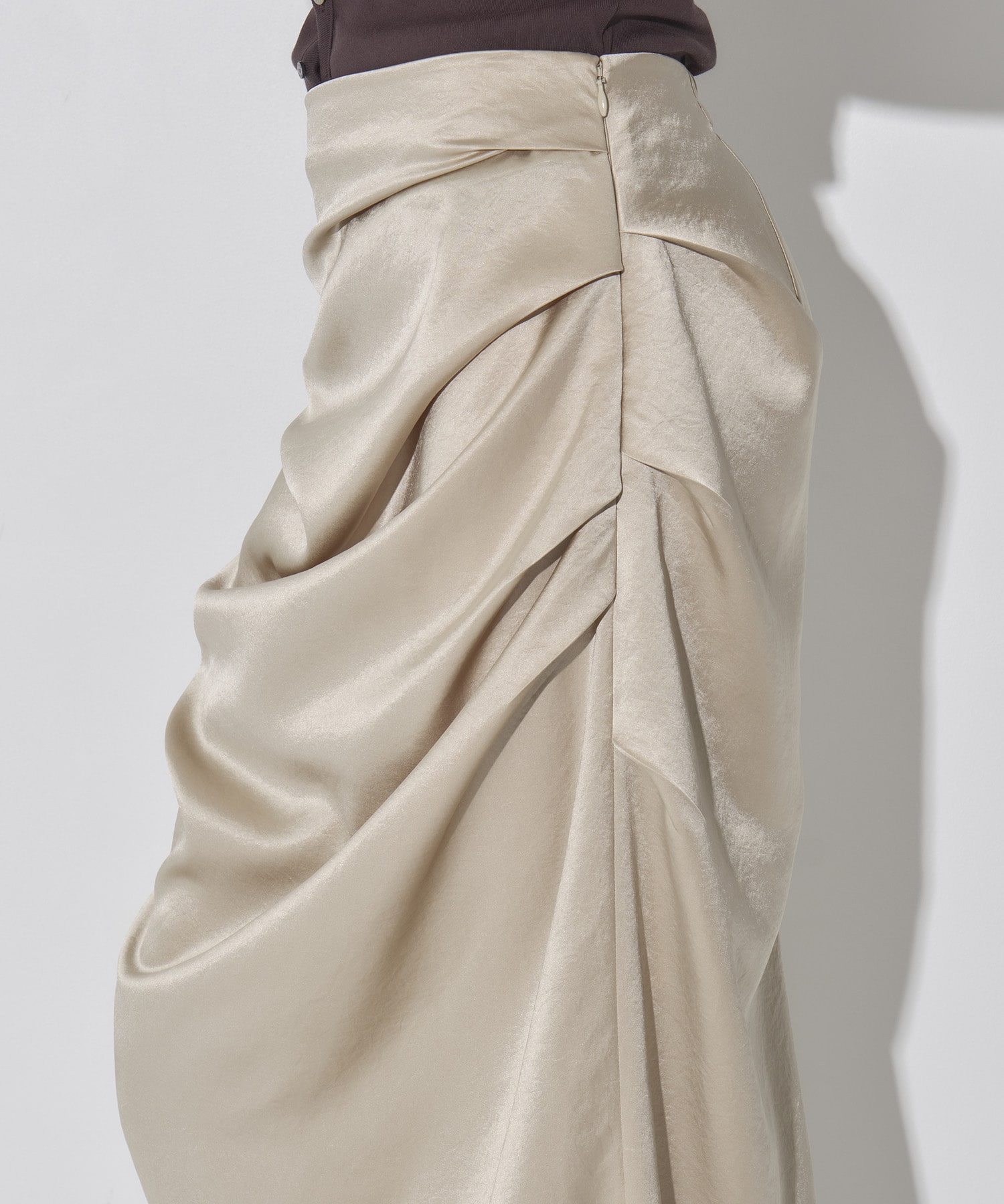Satin Tack Skirt RITAN