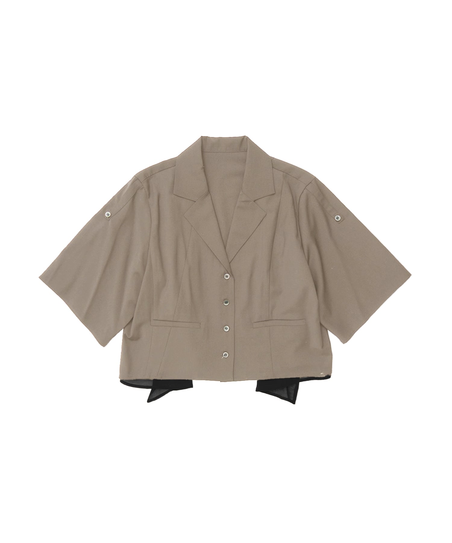 Open Collar Short  Shirts RITAN