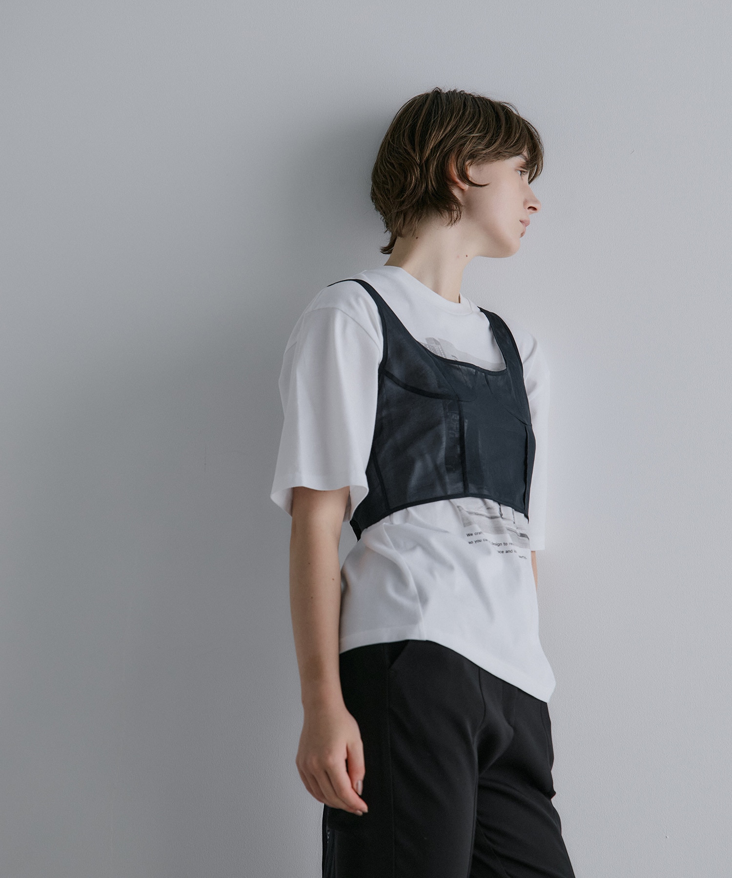 nakes Cotton Organdy Bustier RITAN