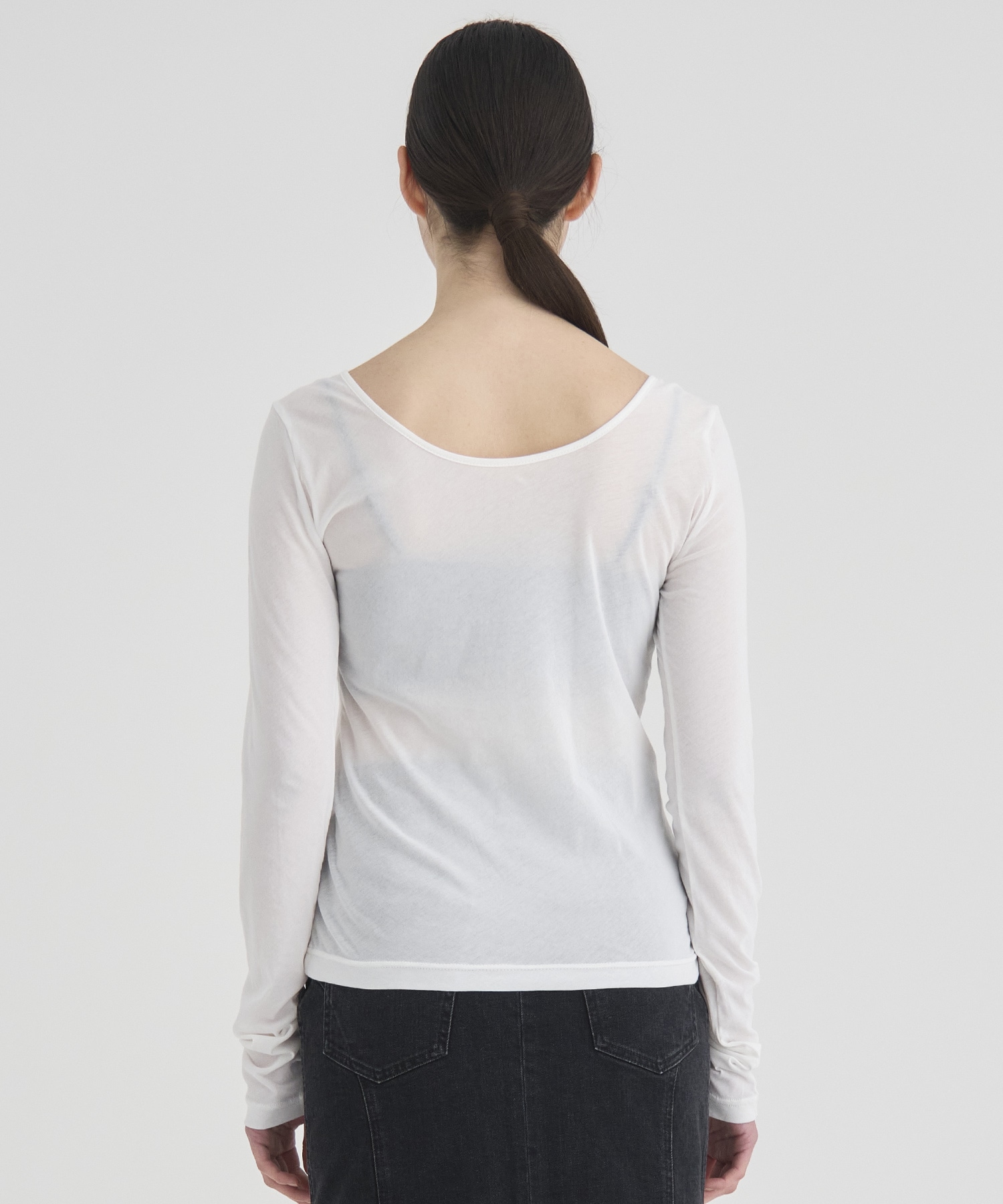 Wrap Long Sleeve T-shirt RITAN