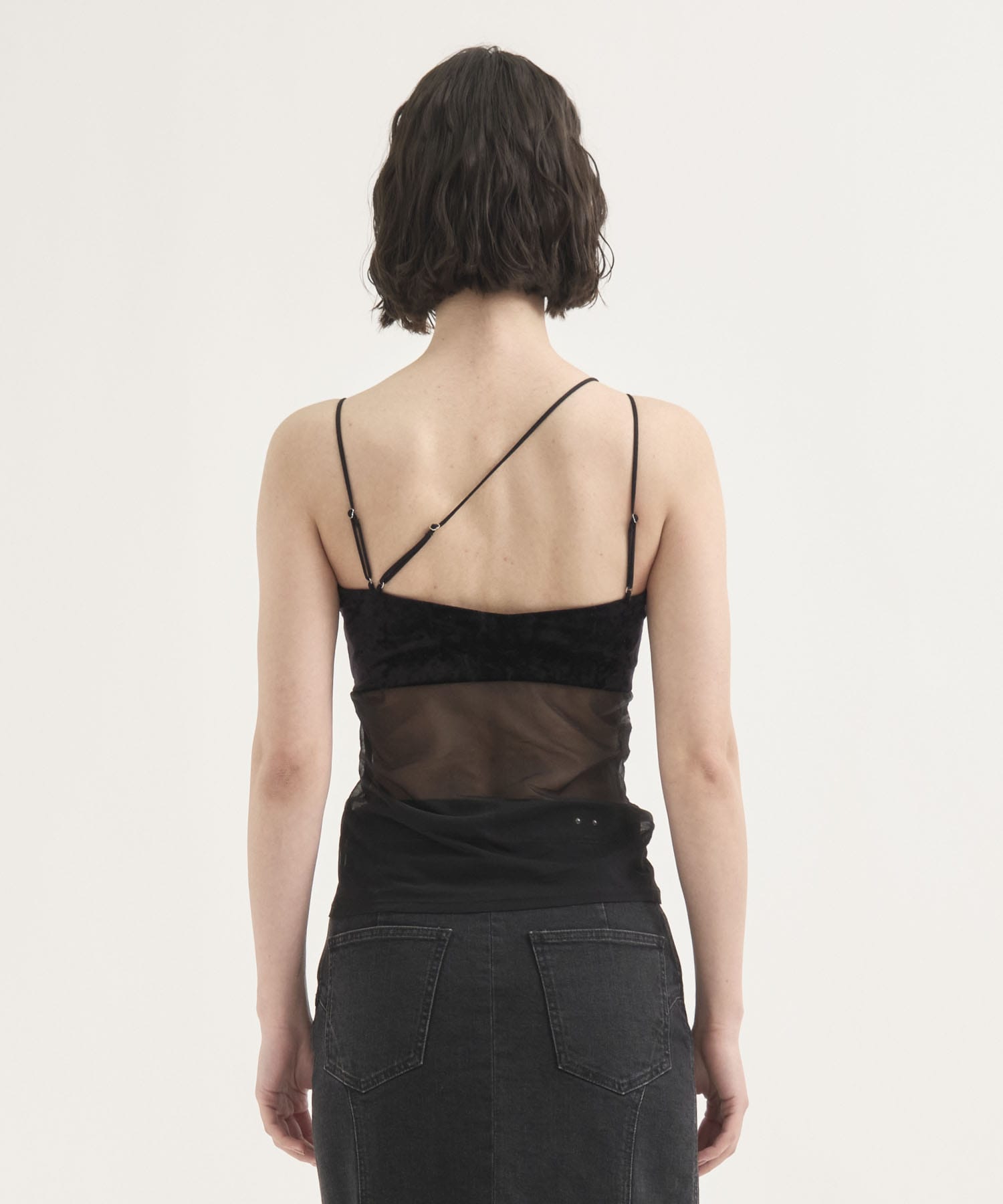 Cupin Velour Asym Camisole RITAN