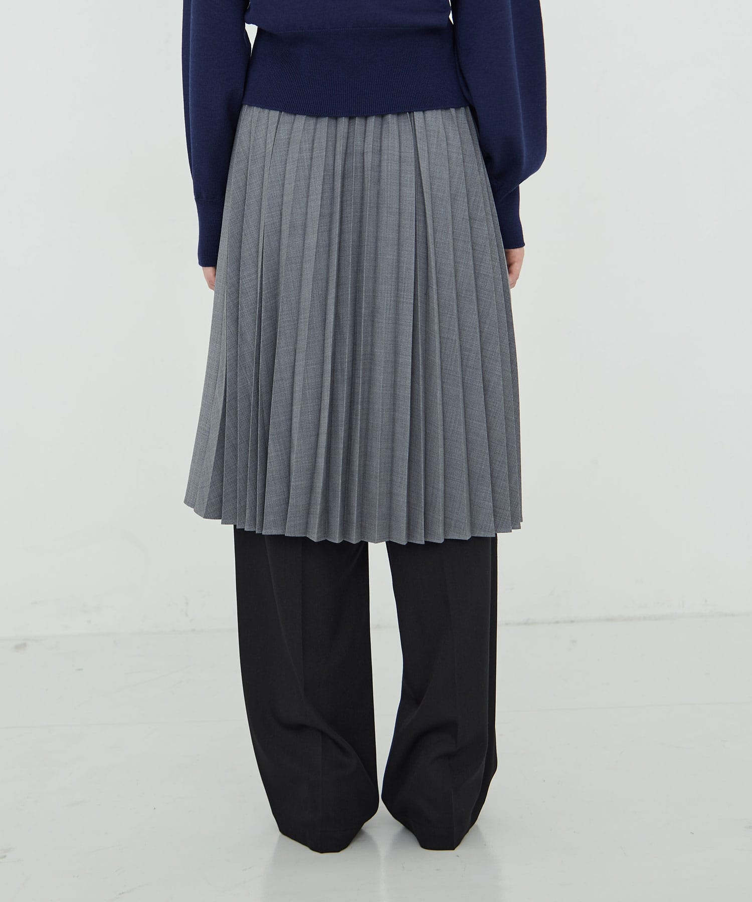 Lap Pleats Skirt RITAN