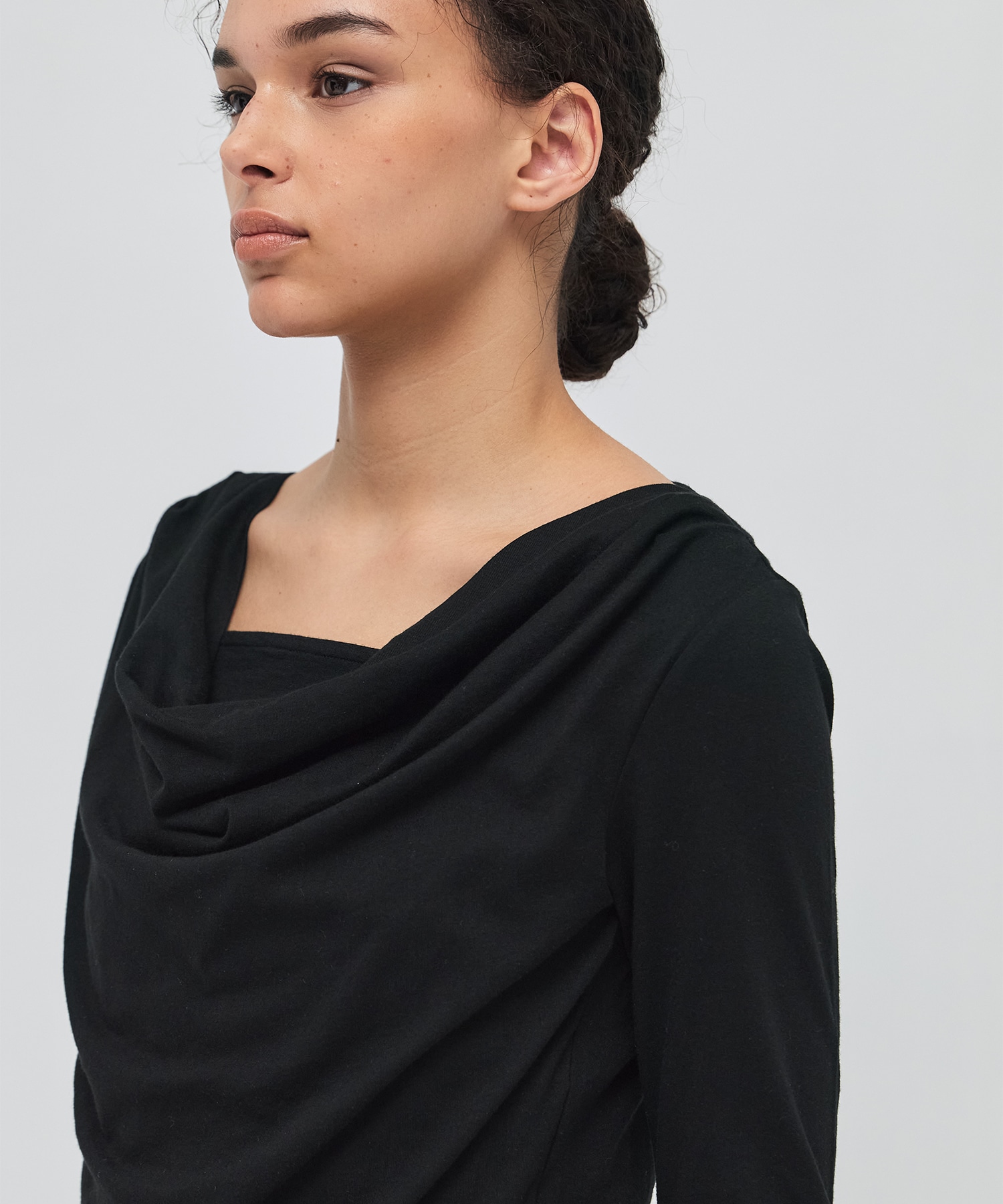 Drape Layer Cut Tops RITAN