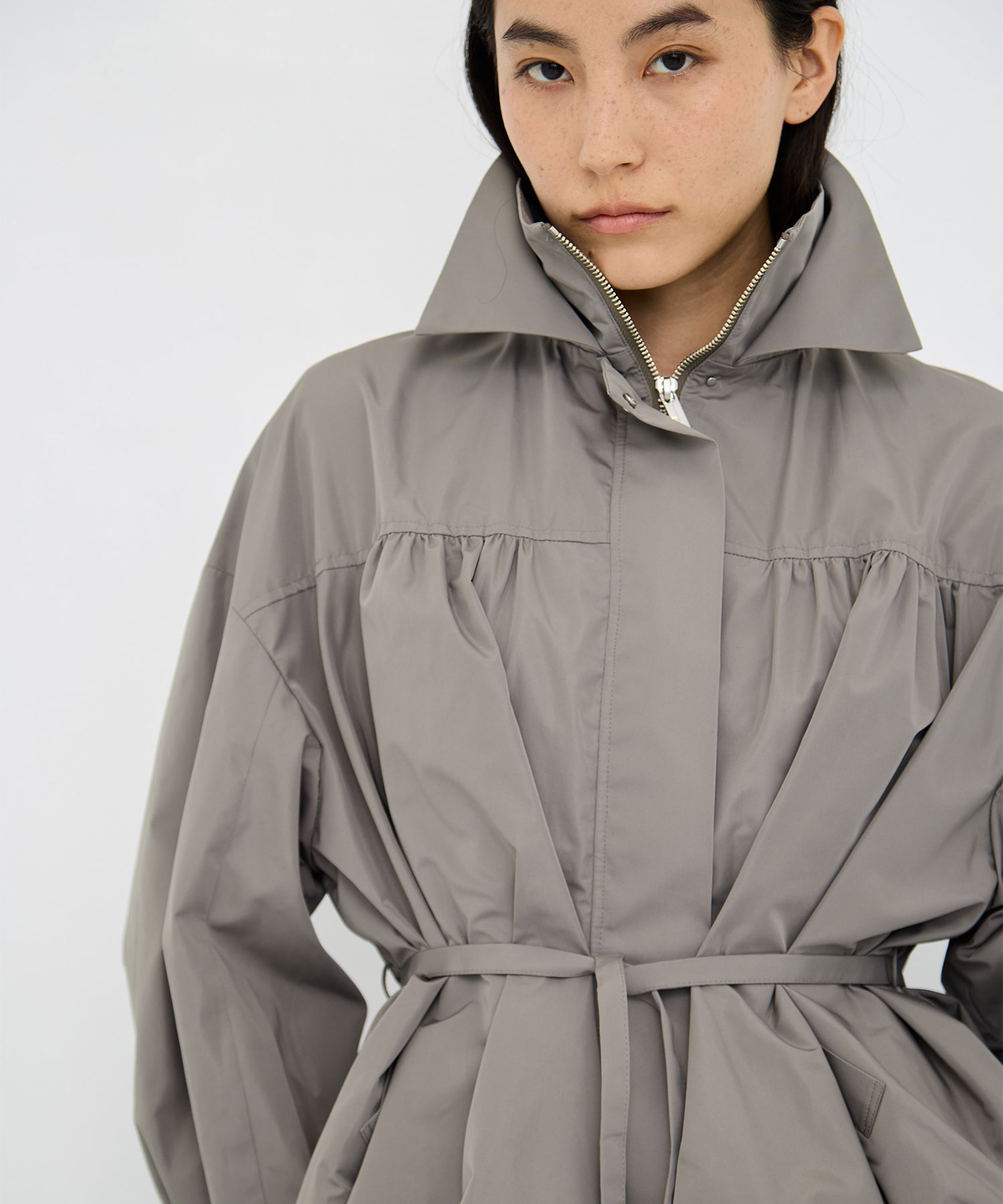 Balloon Silk Blouson RITAN