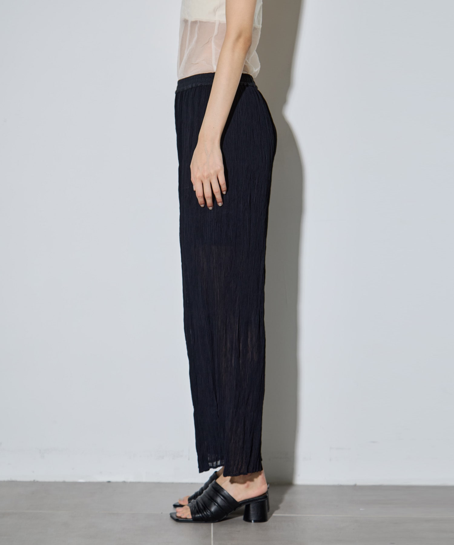 Airy Micro Pleats Pants RITAN