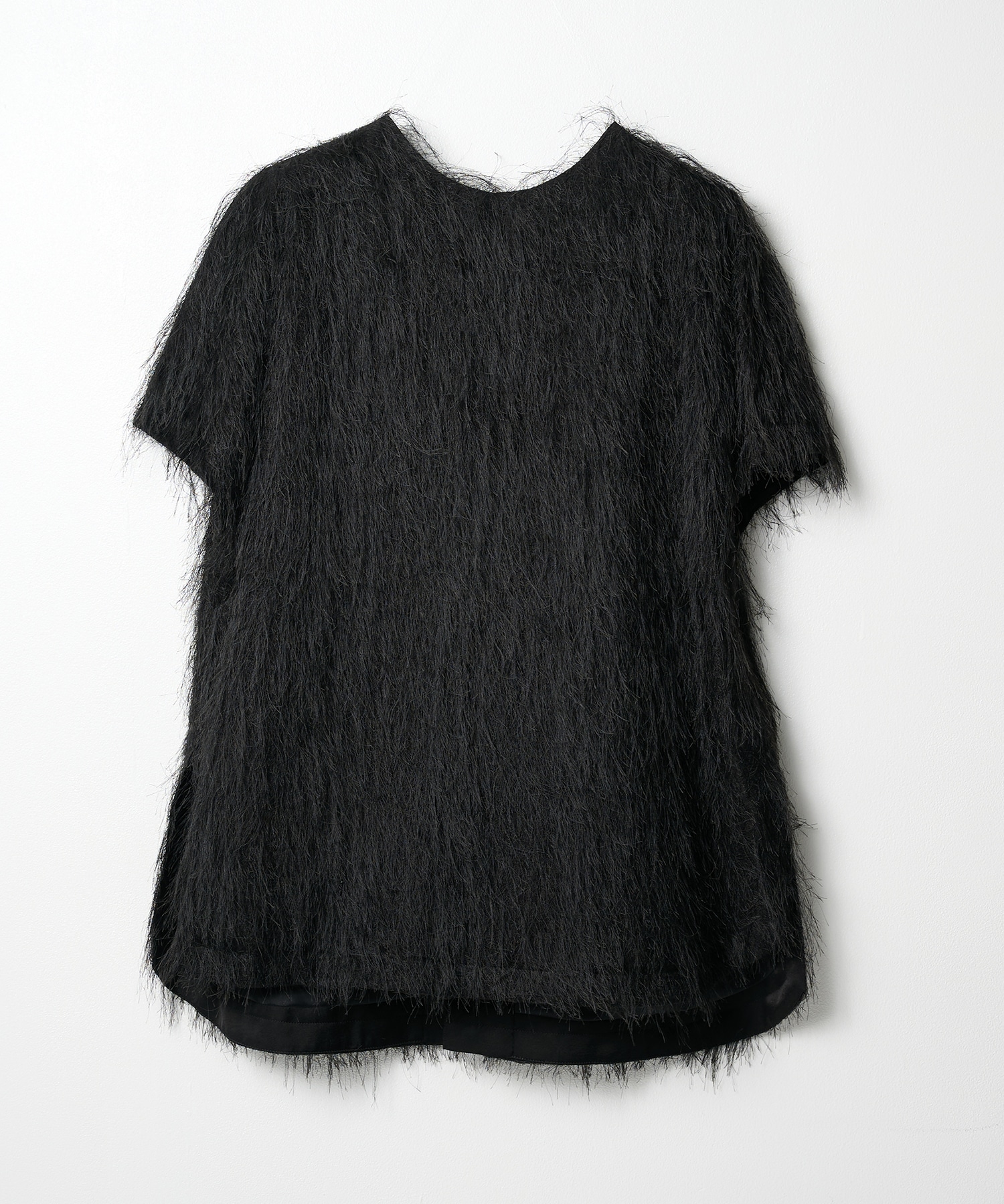 Shaggy Jacquard  T-Blouse RITAN