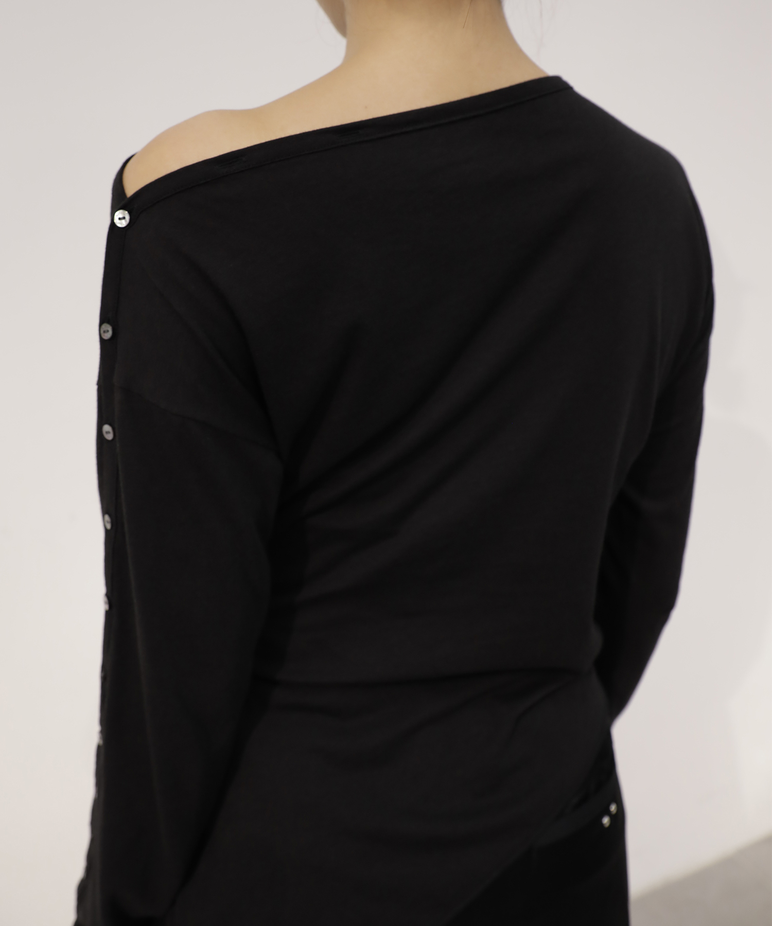 Cotton Cashmere Long Tee RITAN