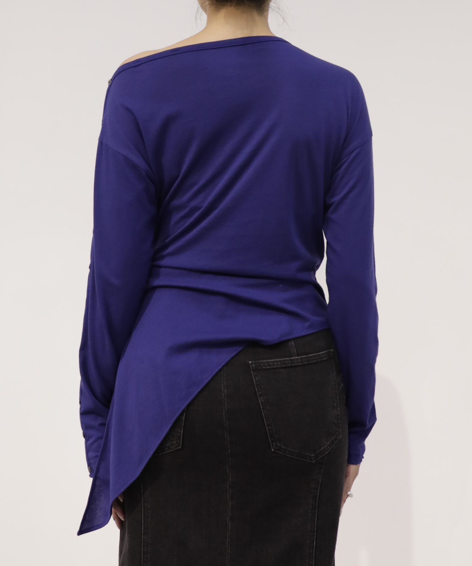 Cotton Cashmere Long Tee RITAN